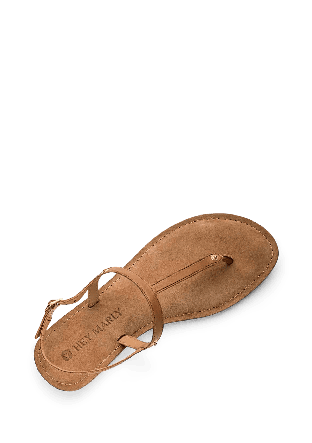 Seitenansicht auf neutralem Hintergrund des Produktes Comfort in der Farbe Cognac