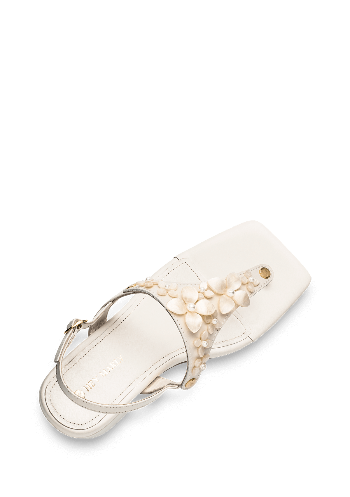 Produktabbildung auf neutralem Hintergrund des Produktes Sunlight Bloom in der Farbe Block Heel Mid Crema