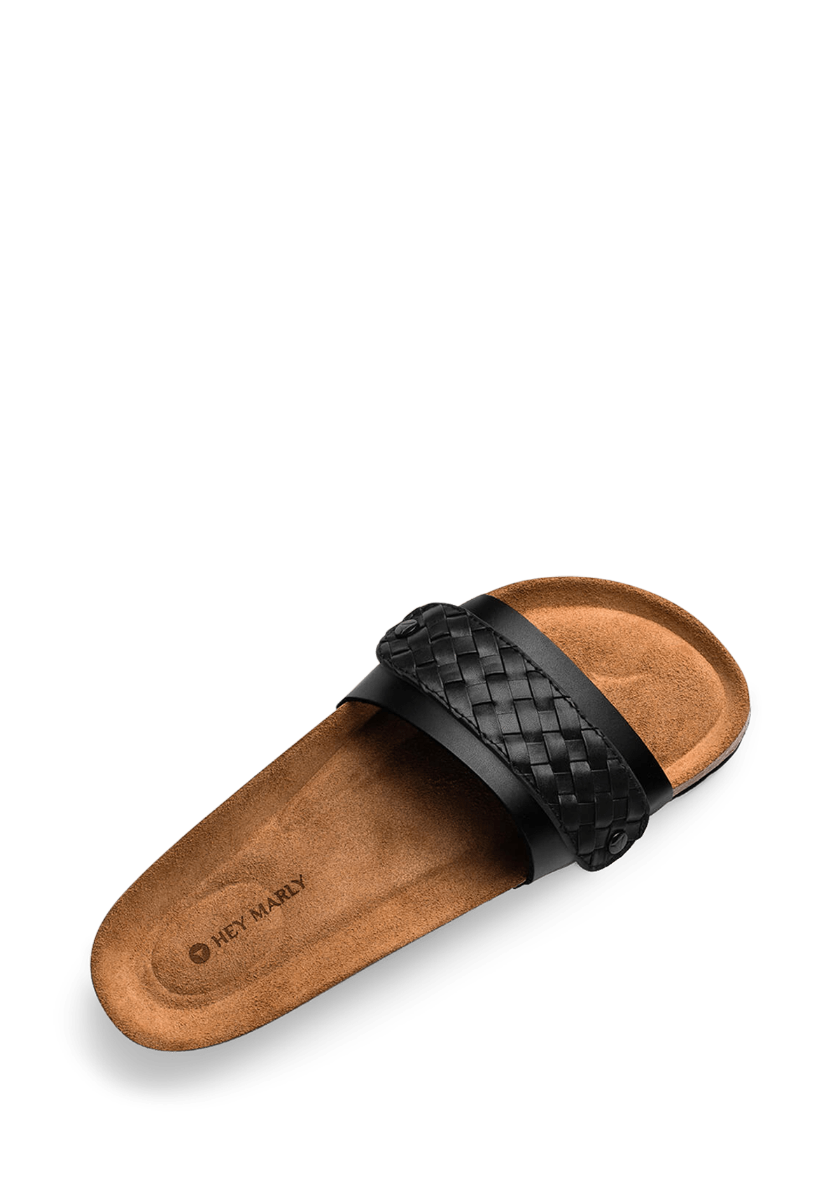 Seitenansicht auf neutralem Hintergrund des Produktes Urban Twist in der Farbe Casual Cork Black
