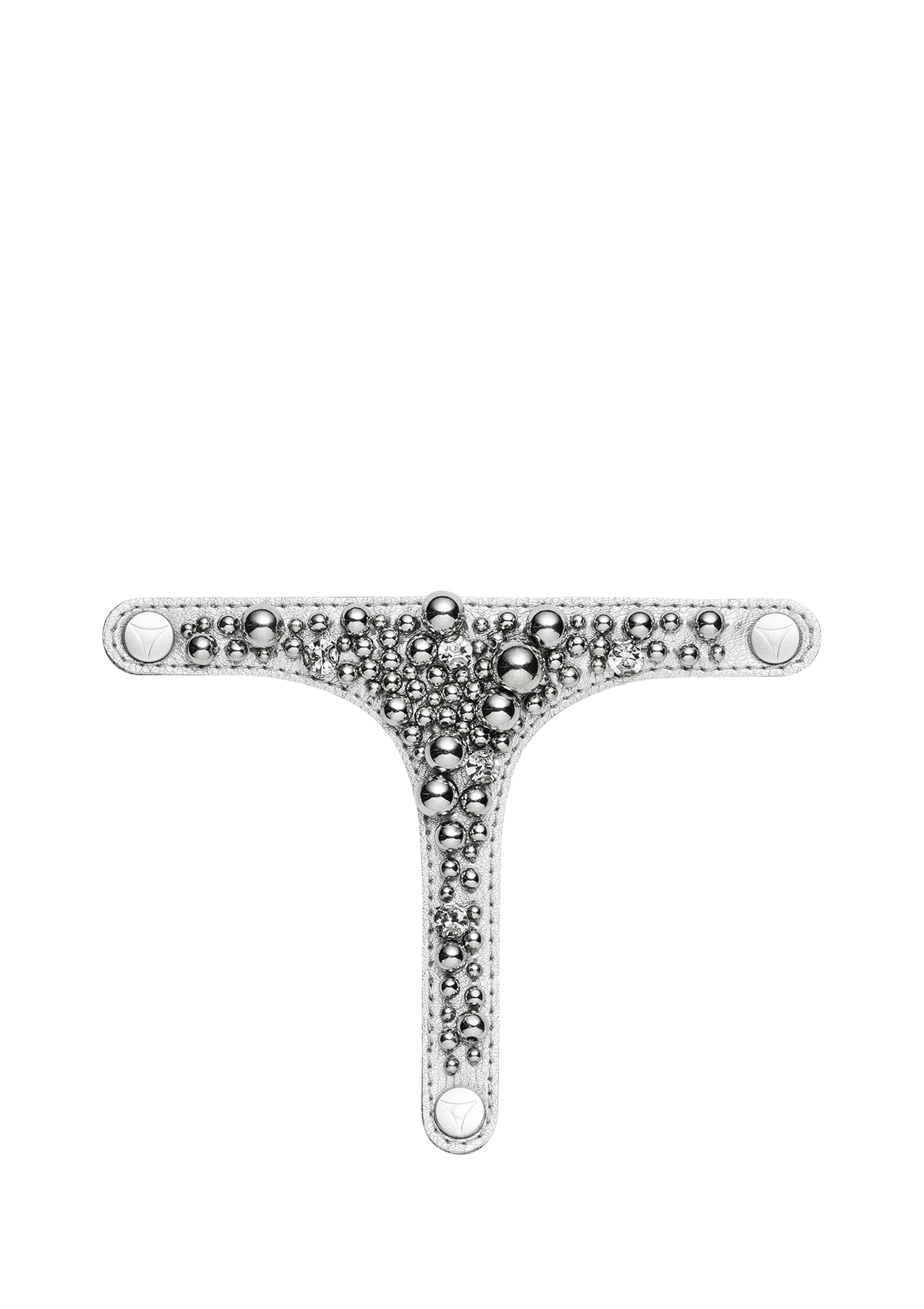 Frontalansicht auf neutralem Hintergrund des Produktes Precious Pearl in der Farbe Silver
