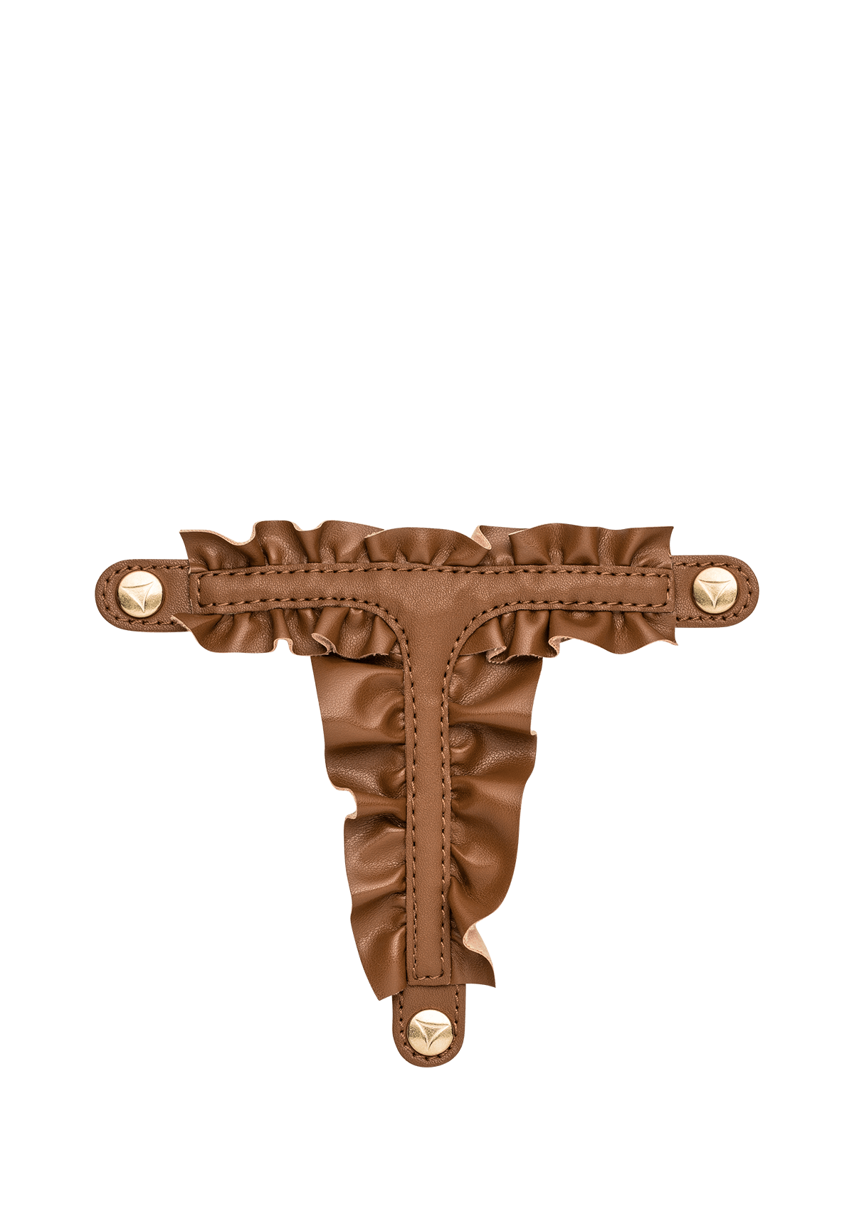 Produktabbildung auf neutralem Hintergrund des Produktes Wavy Wonder in der Farbe Cognac