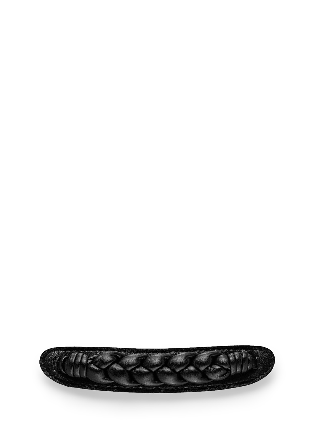 Boucle tressée – Noir