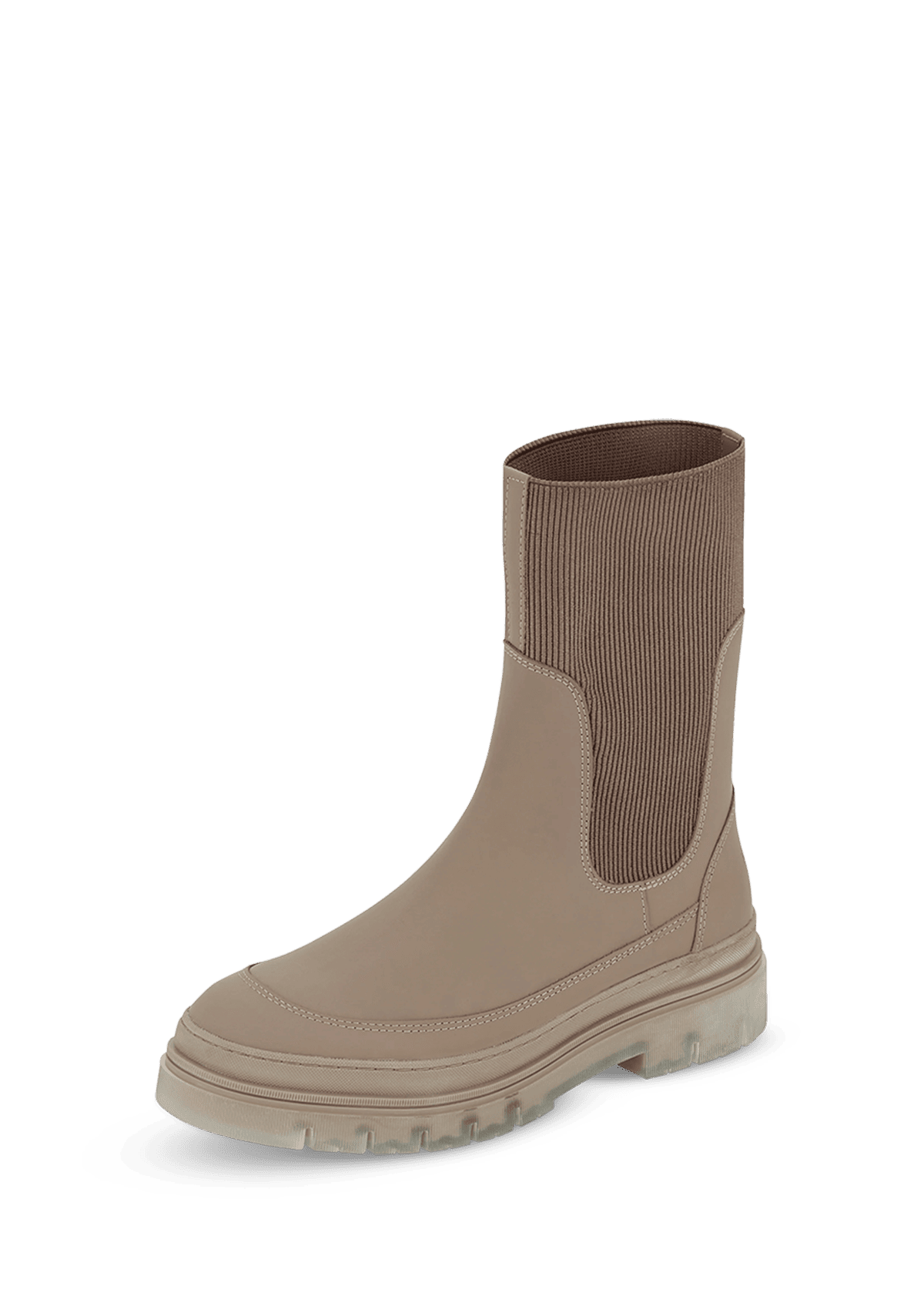Frontalansicht auf neutralem Hintergrund des Produktes Easy Step in der Farbe Mocha