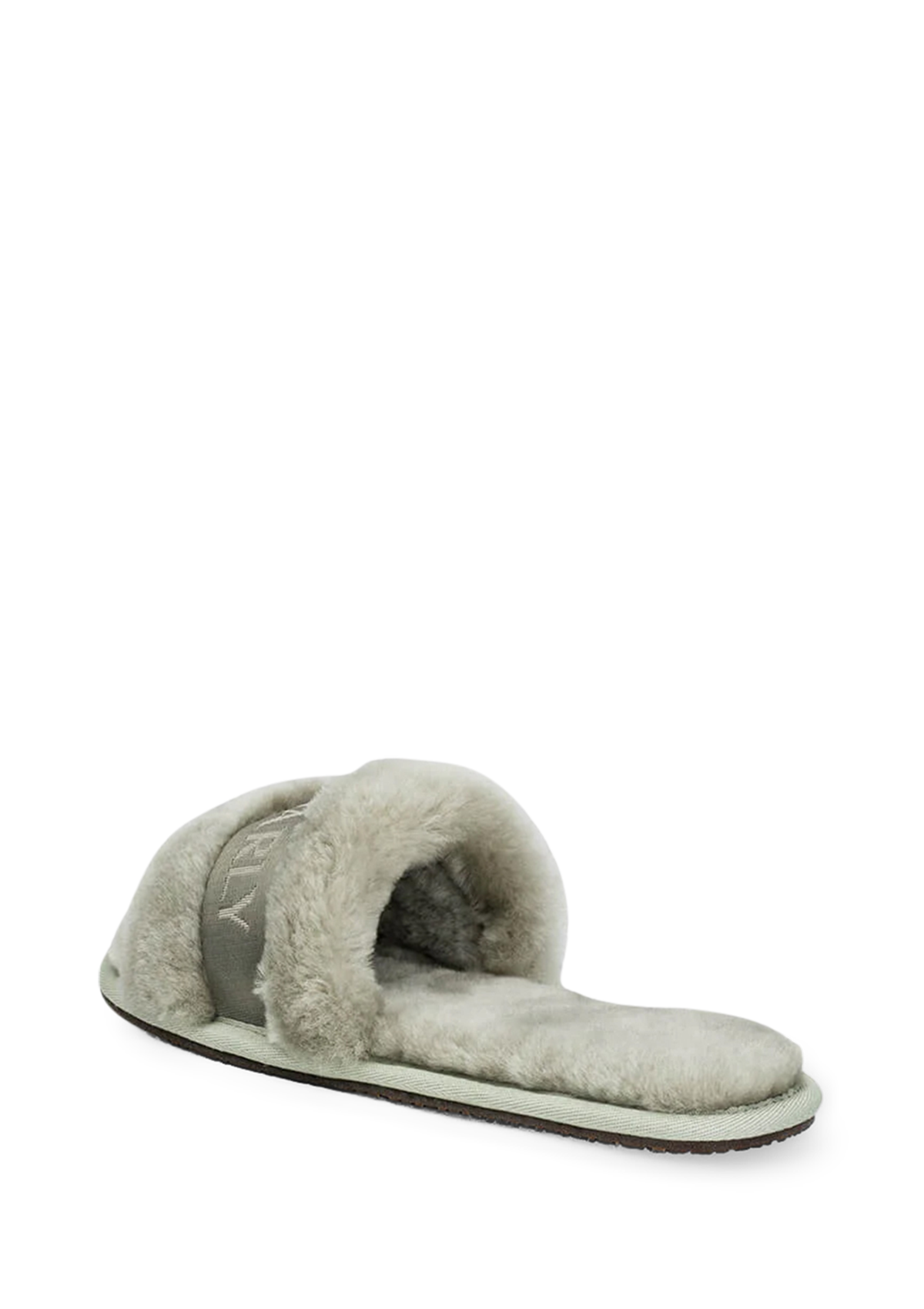 Produktabbildung auf neutralem Hintergrund des Produktes Slipper Signature in der Farbe Desert Sage