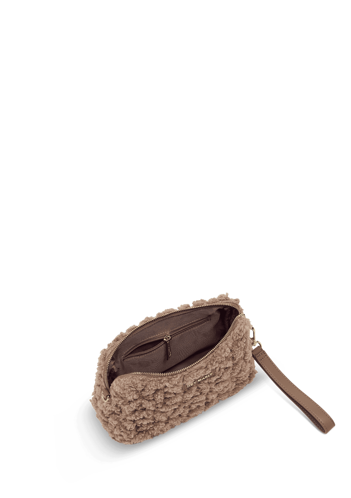 Produktabbildung auf neutralem Hintergrund des Produktes Little Buddy Teddy in der Farbe Mocha
