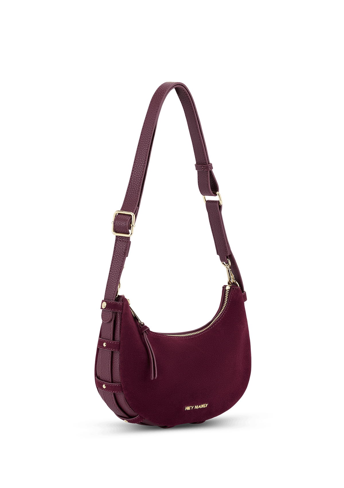 Produktabbildung auf neutralem Hintergrund des Produktes Lifetime Sister Suede S in der Farbe Berry in der Größe S