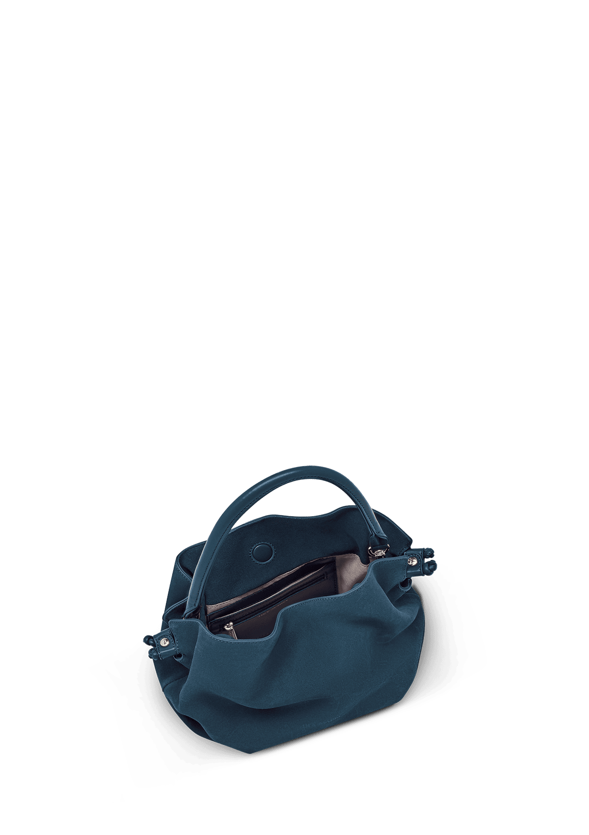 Produktabbildung auf neutralem Hintergrund des Produktes Cool Companion Suede S in der Farbe Teal in der Größe S