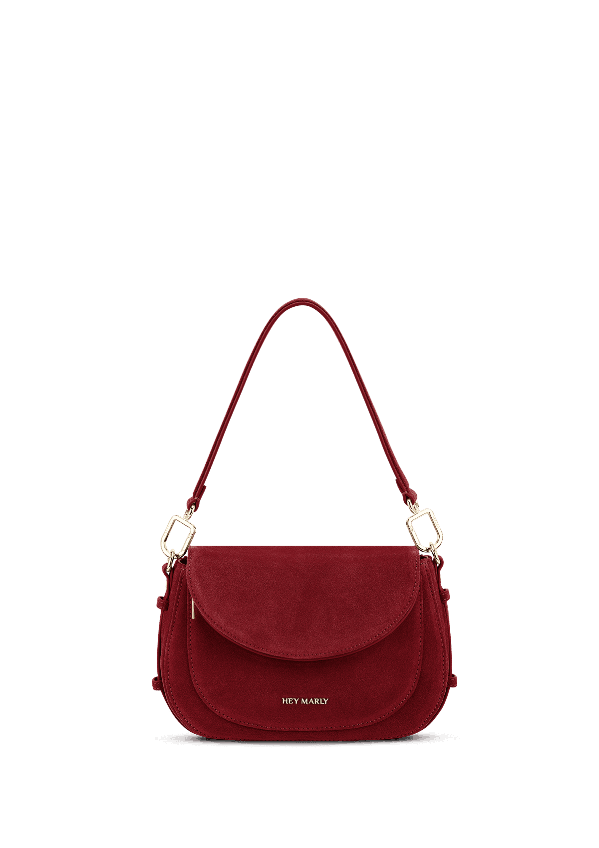 Produktabbildung auf neutralem Hintergrund des Produktes Big Sister Suede in der Farbe Red