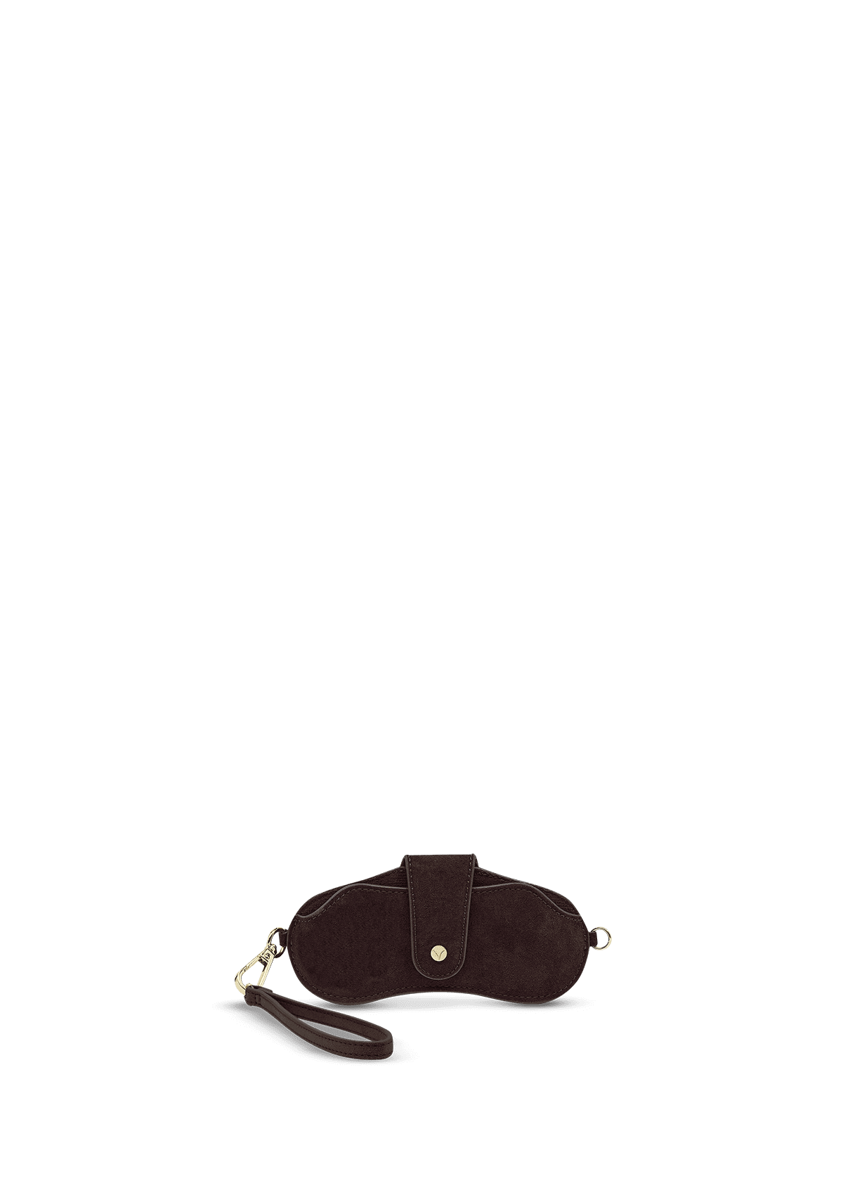 Produktabbildung auf neutralem Hintergrund des Produktes Classy Sunny Case Suede in der Farbe Coffee