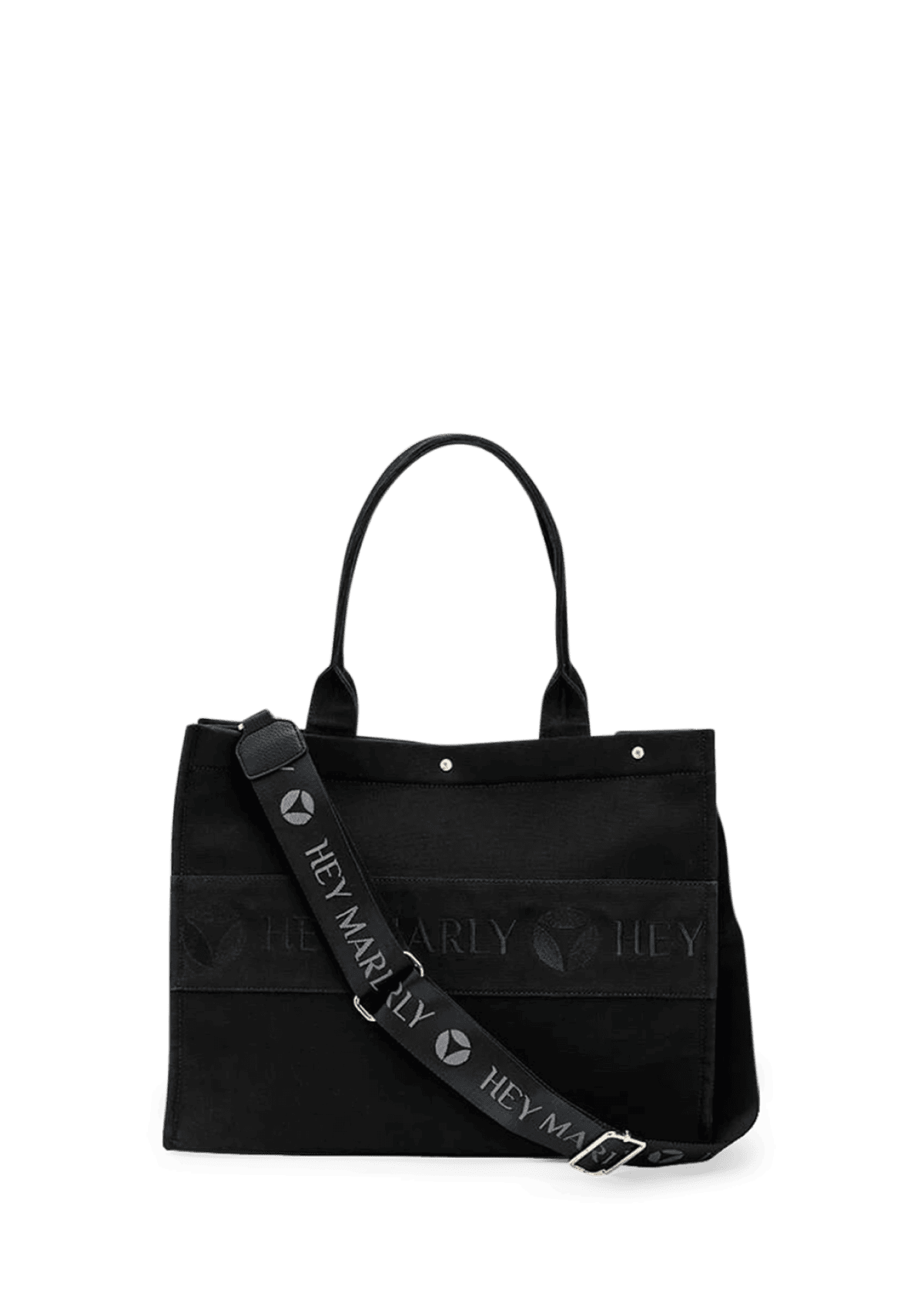 Produktabbildung auf neutralem Hintergrund des Produktes Signature Strap in der Farbe Black