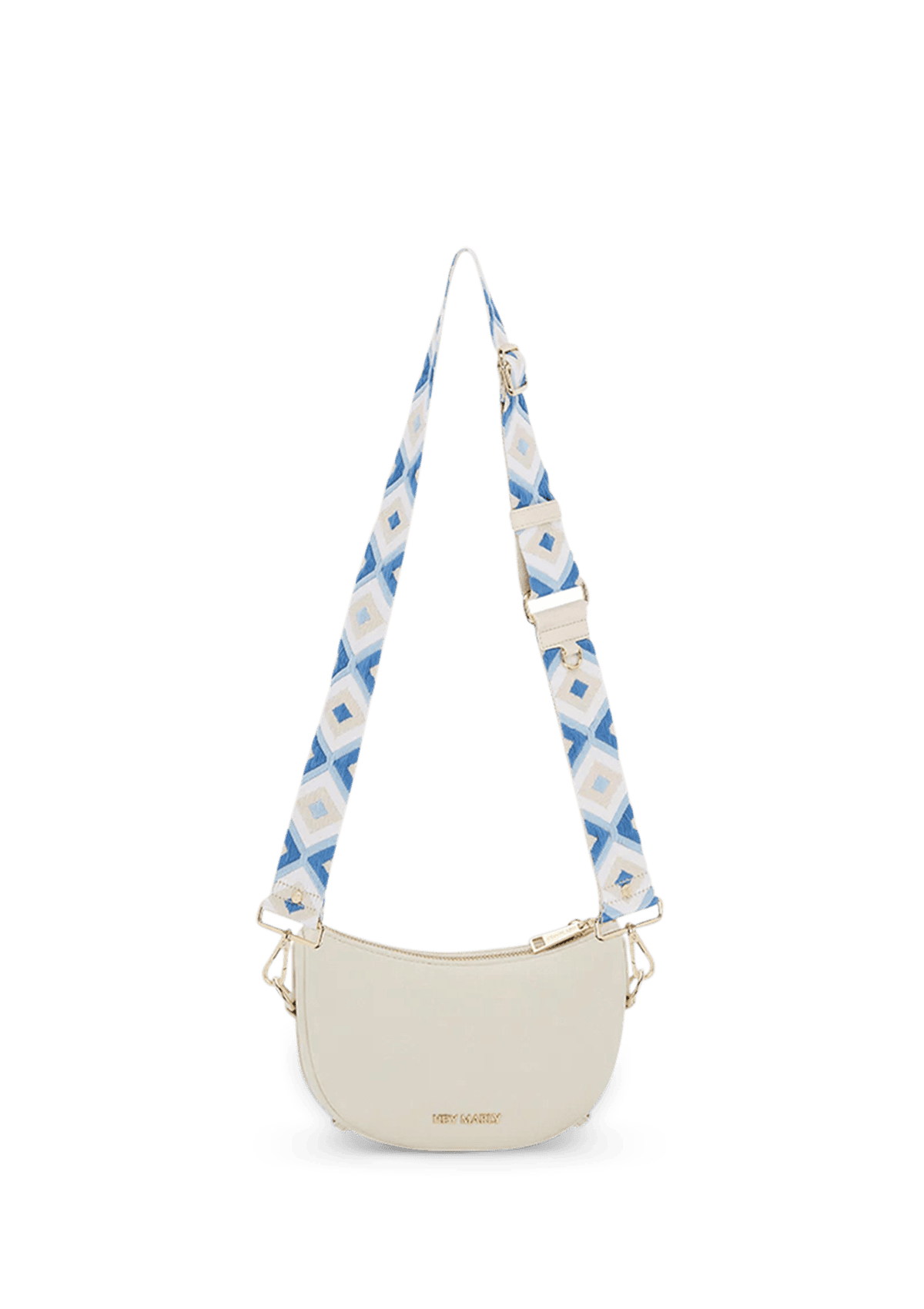 Produktabbildung auf neutralem Hintergrund des Produktes Woven Strap in der Farbe Blue
