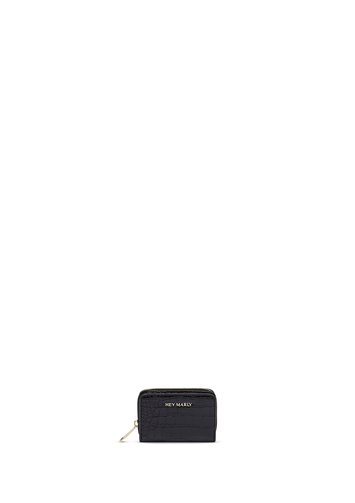 Produktabbildung auf neutralem Hintergrund des Produktes Sleek Petite Croco in der Farbe Black