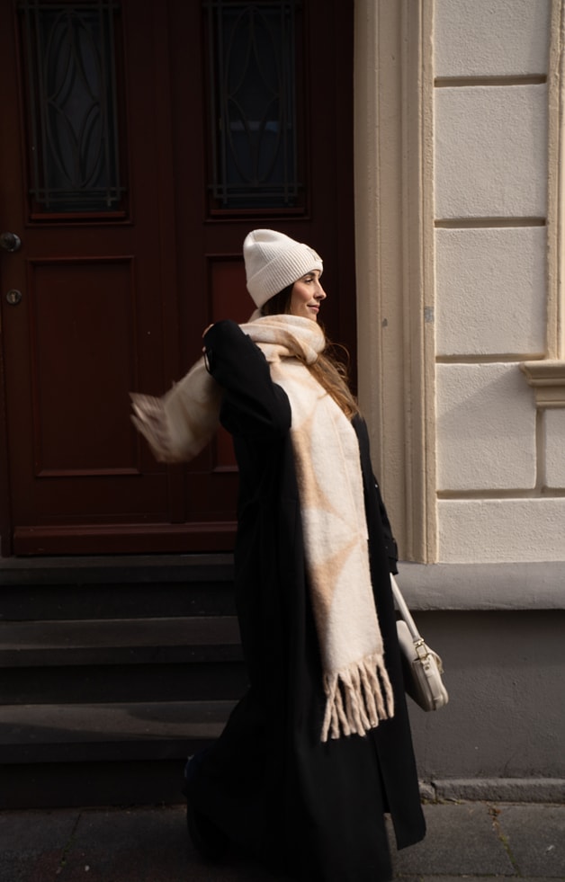 Foulard emblématique - Crème-Sable