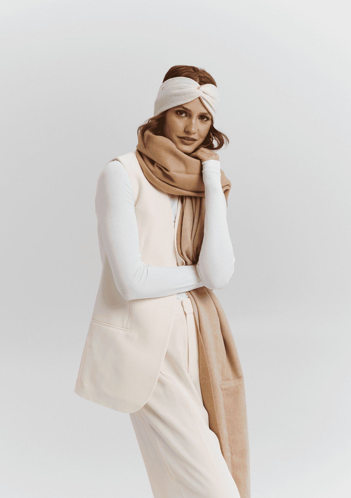 Bandeau classique – Crème-Sable