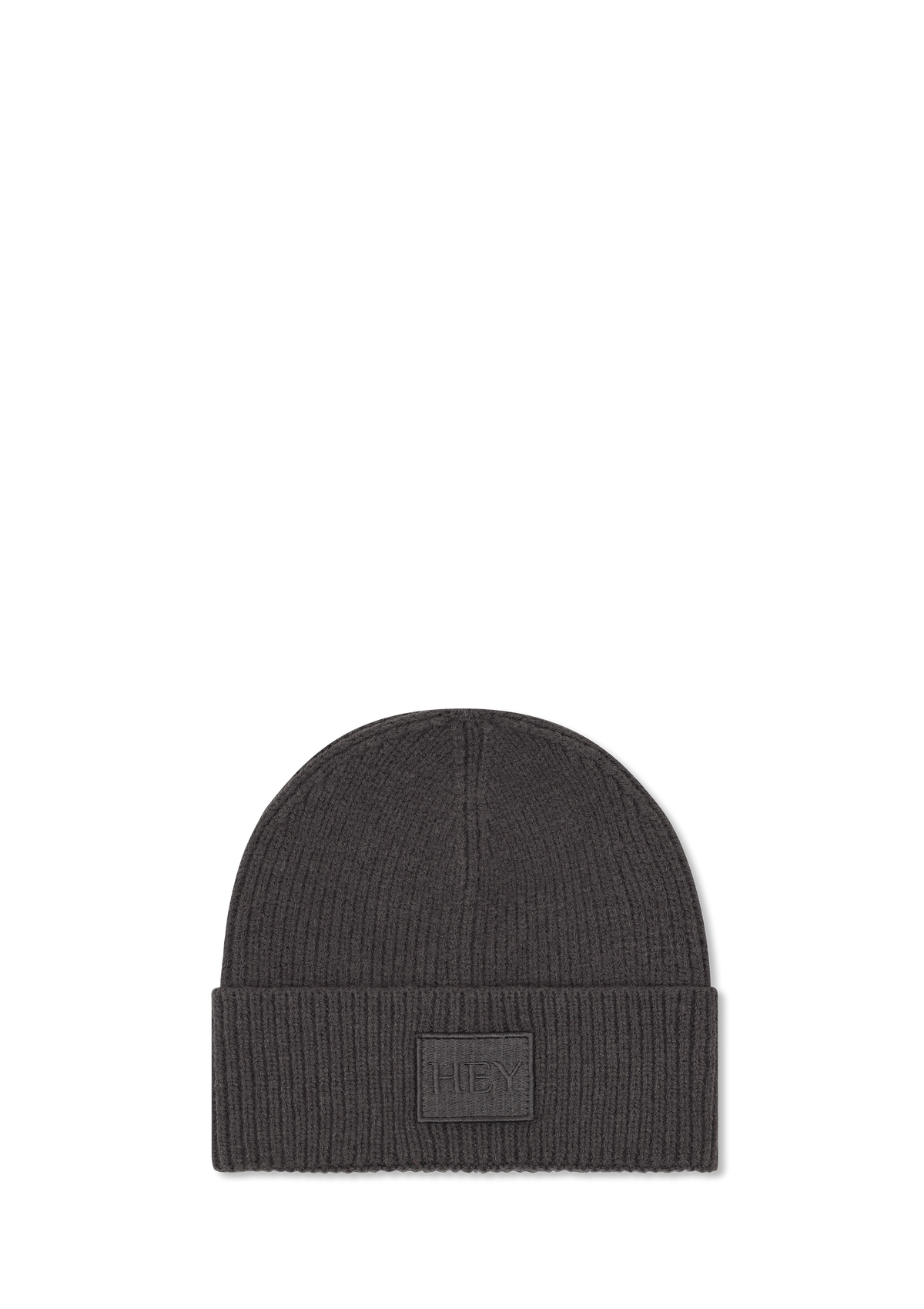 Produktabbildung auf neutralem Hintergrund des Produktes Hey Beanie in der Farbe Grey