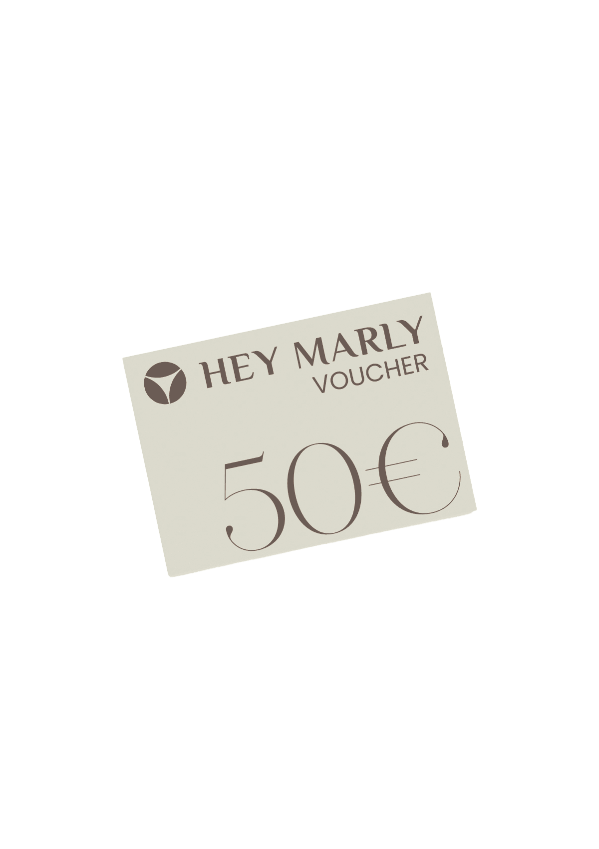 Produktabbildung auf neutralem Hintergrund des Produktes Hey Marly Geschenk-Gutschein