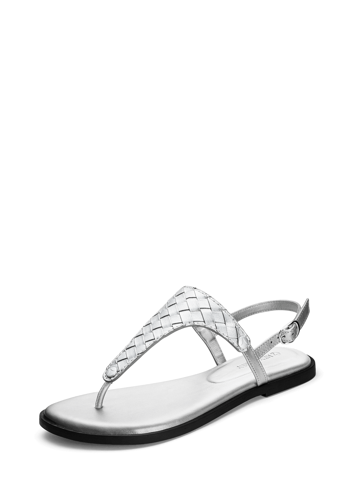 Frontalansicht auf neutralem Hintergrund des Produktes Urban Twist in der Farbe Classic Silver