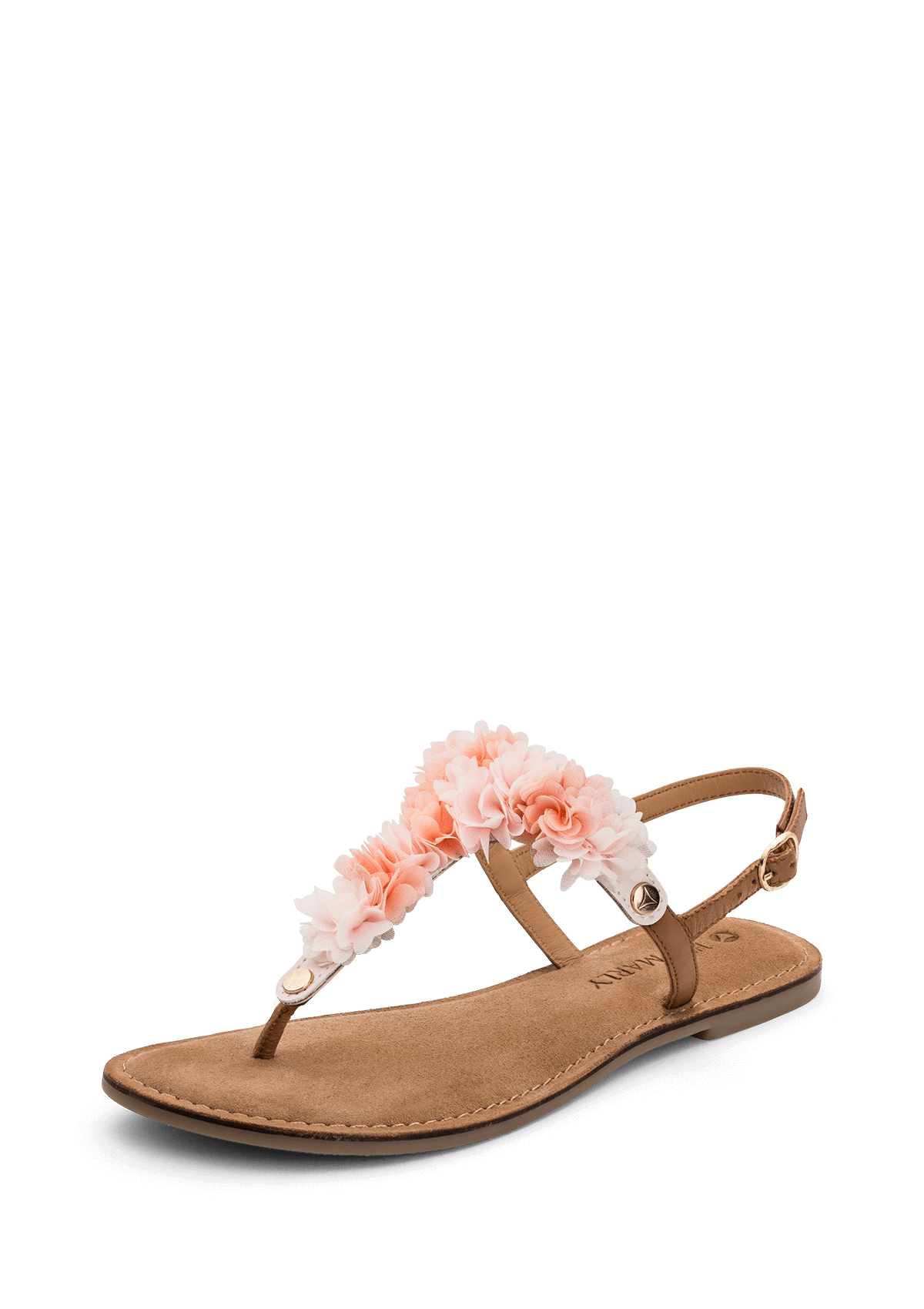 Produktabbildung auf neutralem Hintergrund des Produktes Soft Flower in der Farbe Comfort Cognac