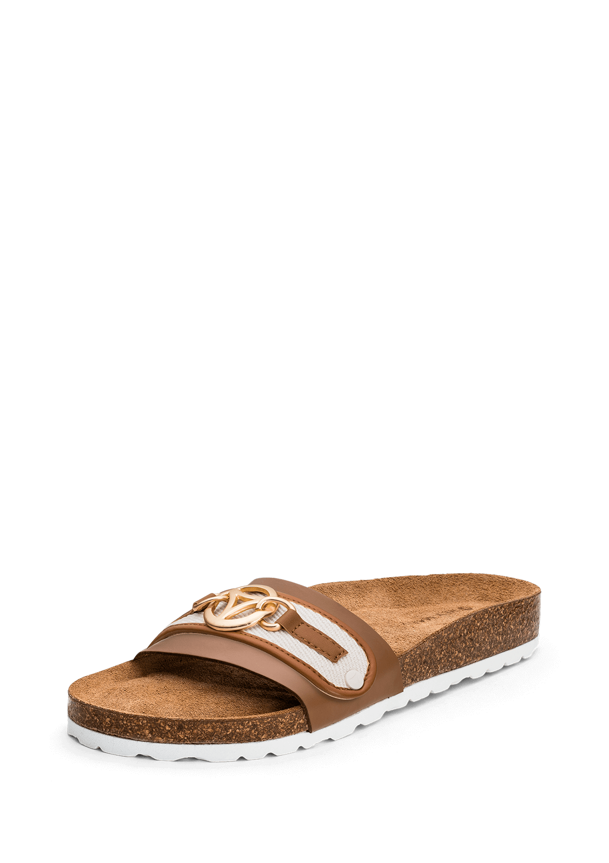 Golden Icon Canvas - Cream-Cognac