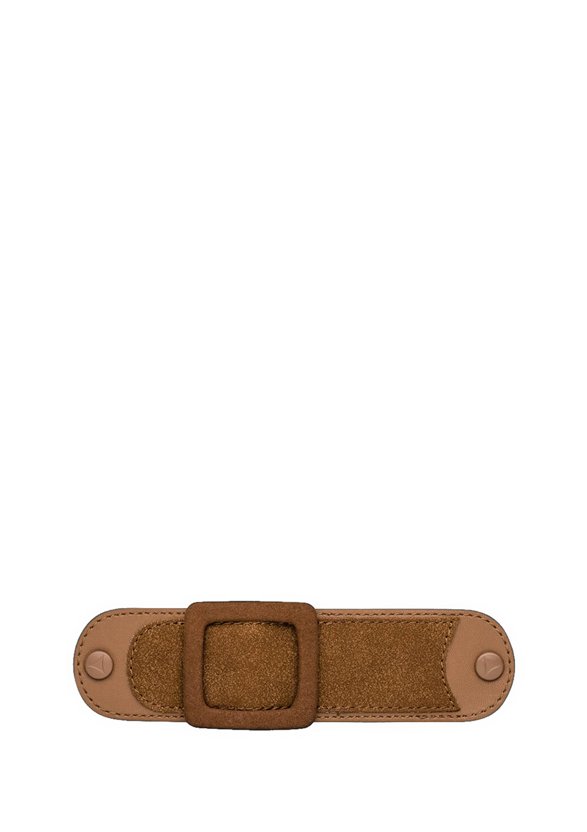 Frontalansicht auf neutralem Hintergrund des Produktes Comfy Classic in der Farbe Cognac