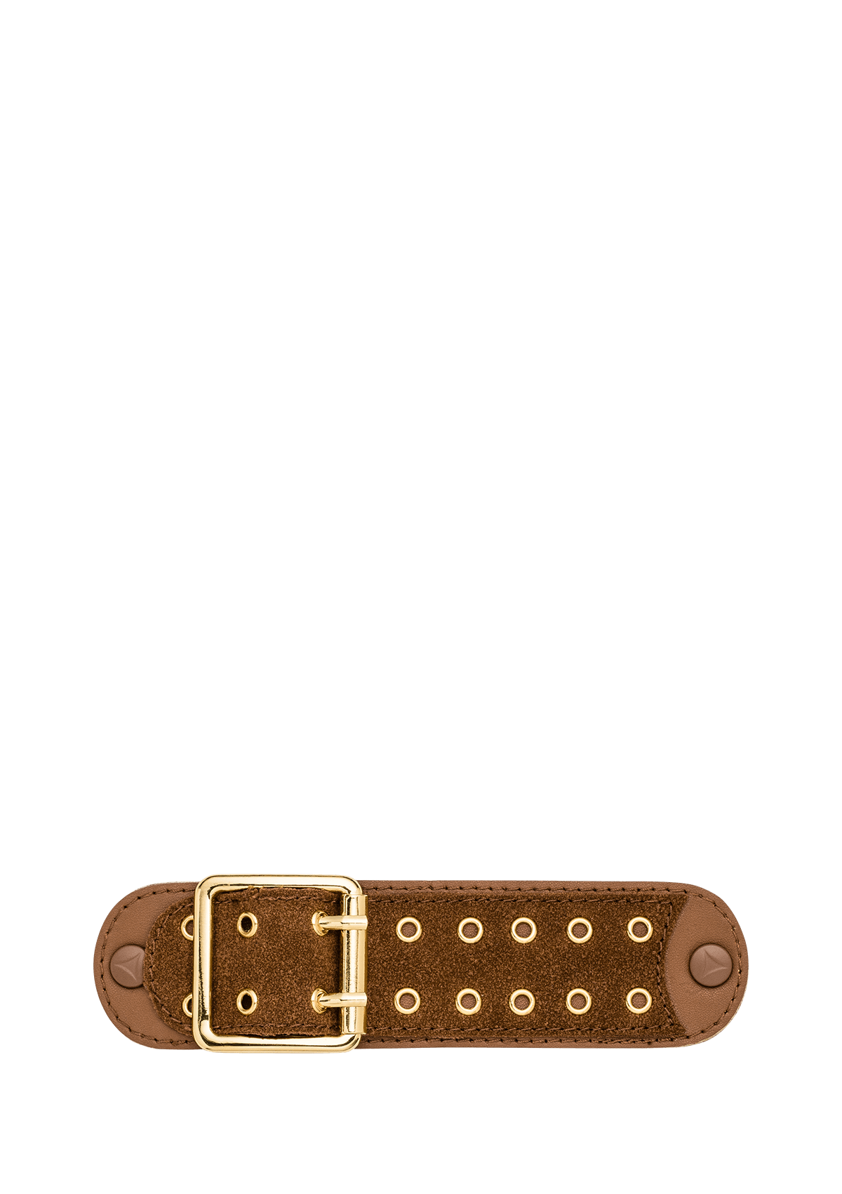 Produktabbildung auf neutralem Hintergrund des Produktes Eyelet Classic in der Farbe Cognac