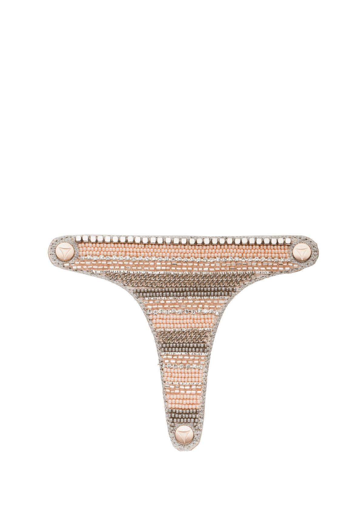 Perles ethniques - Rose