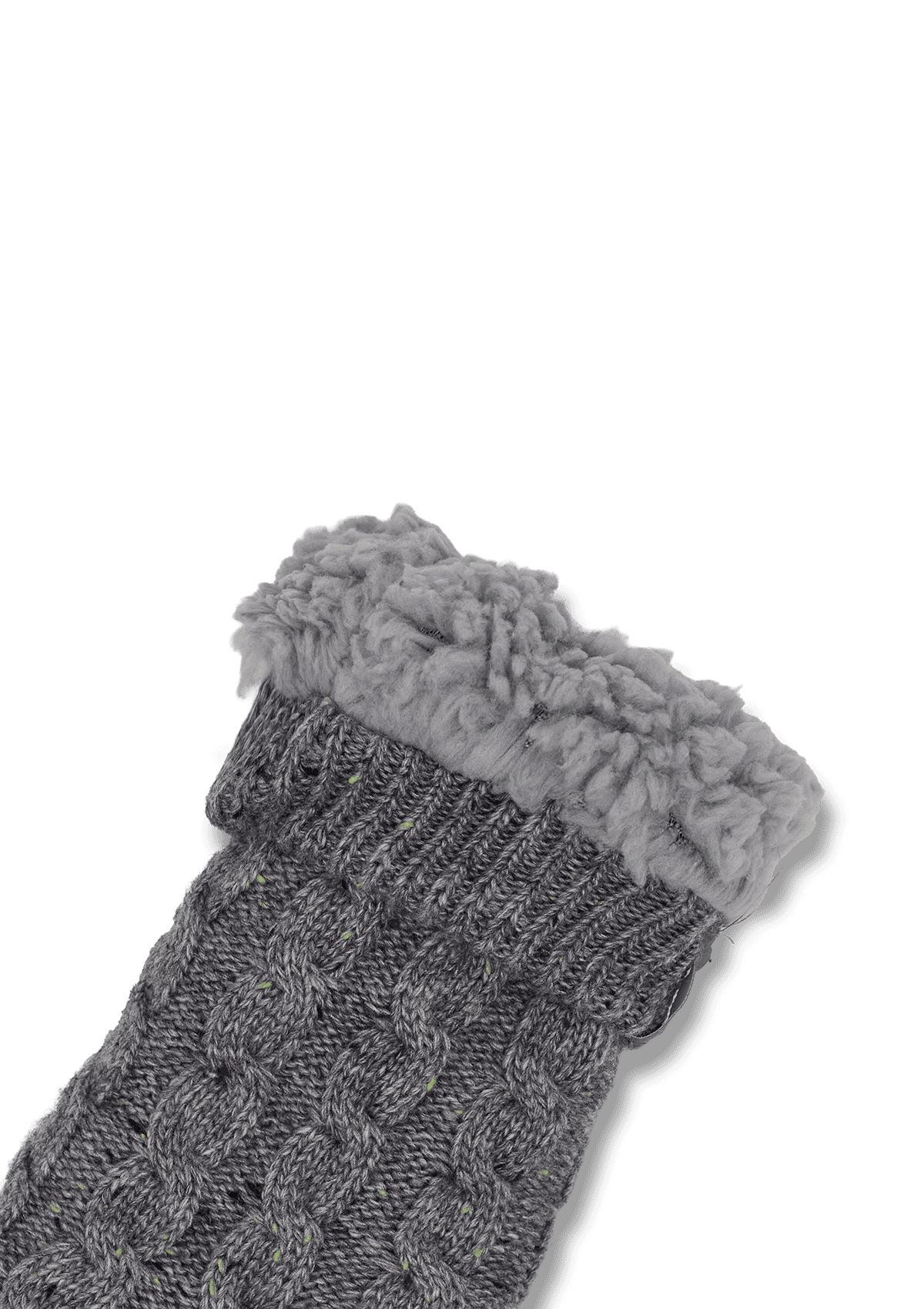 Produktabbildung auf neutralem Hintergrund des Produktes Cozy Home Socks in der Farbe Grey