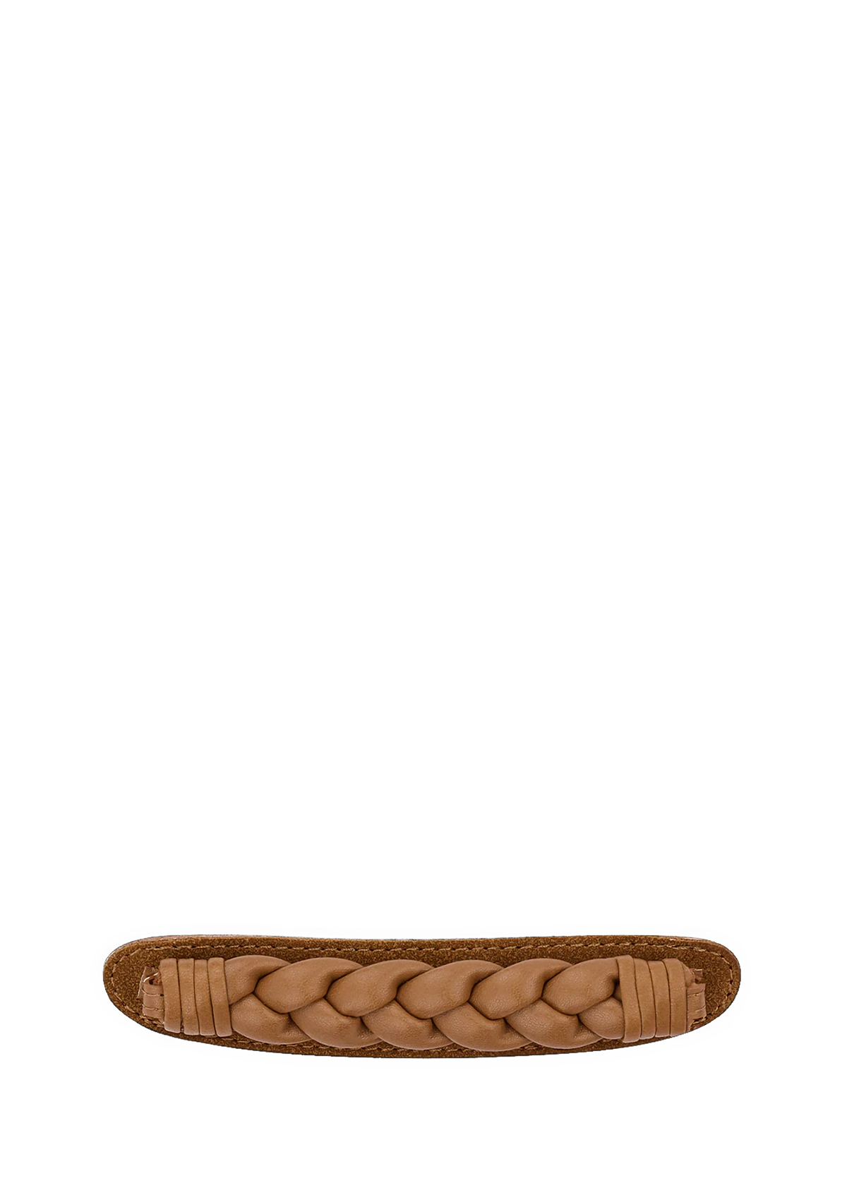 Bracelet tressé – Cognac