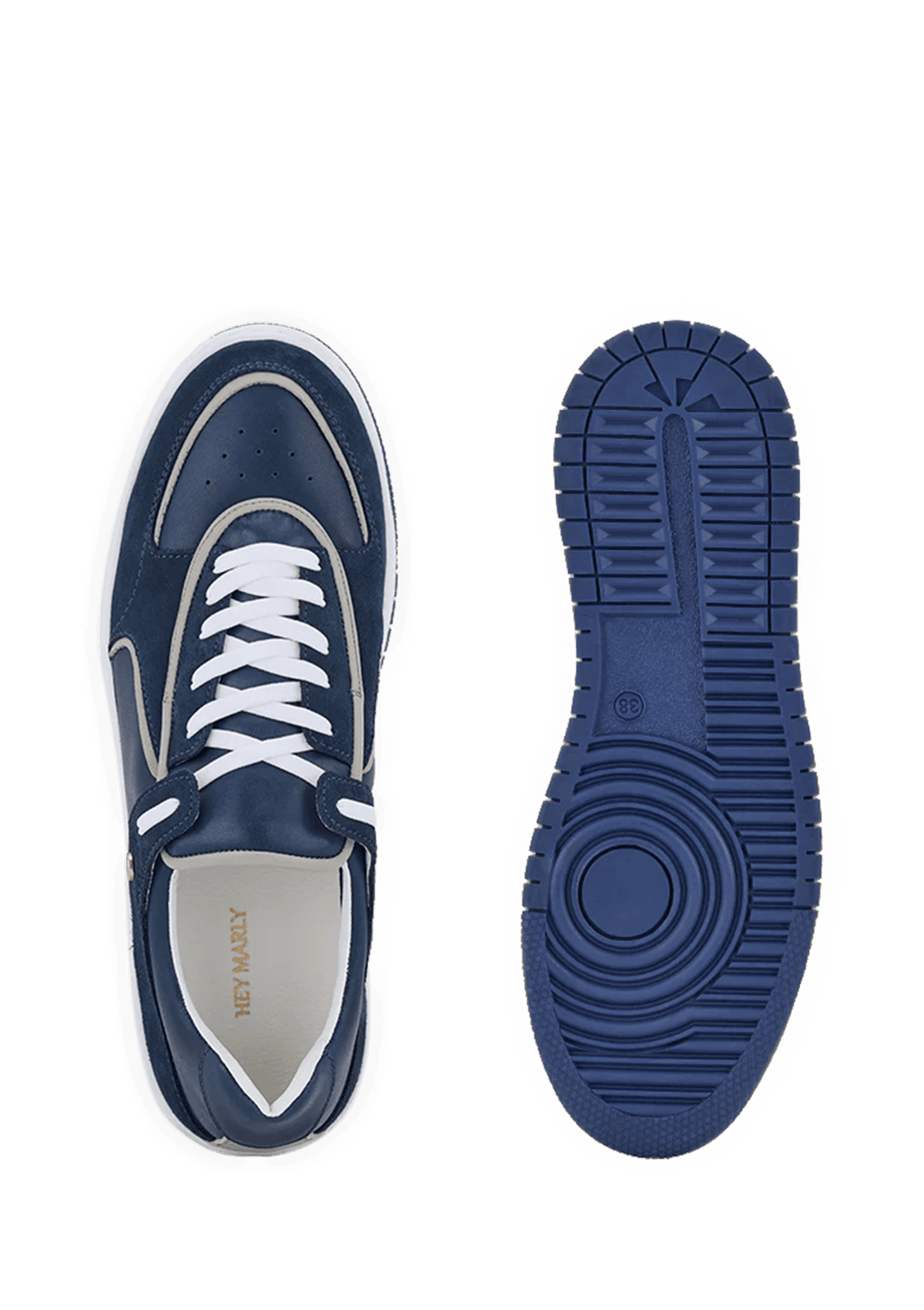 Produktabbildung auf neutralem Hintergrund des Produktes Casual Court24 in der Farbe Blue