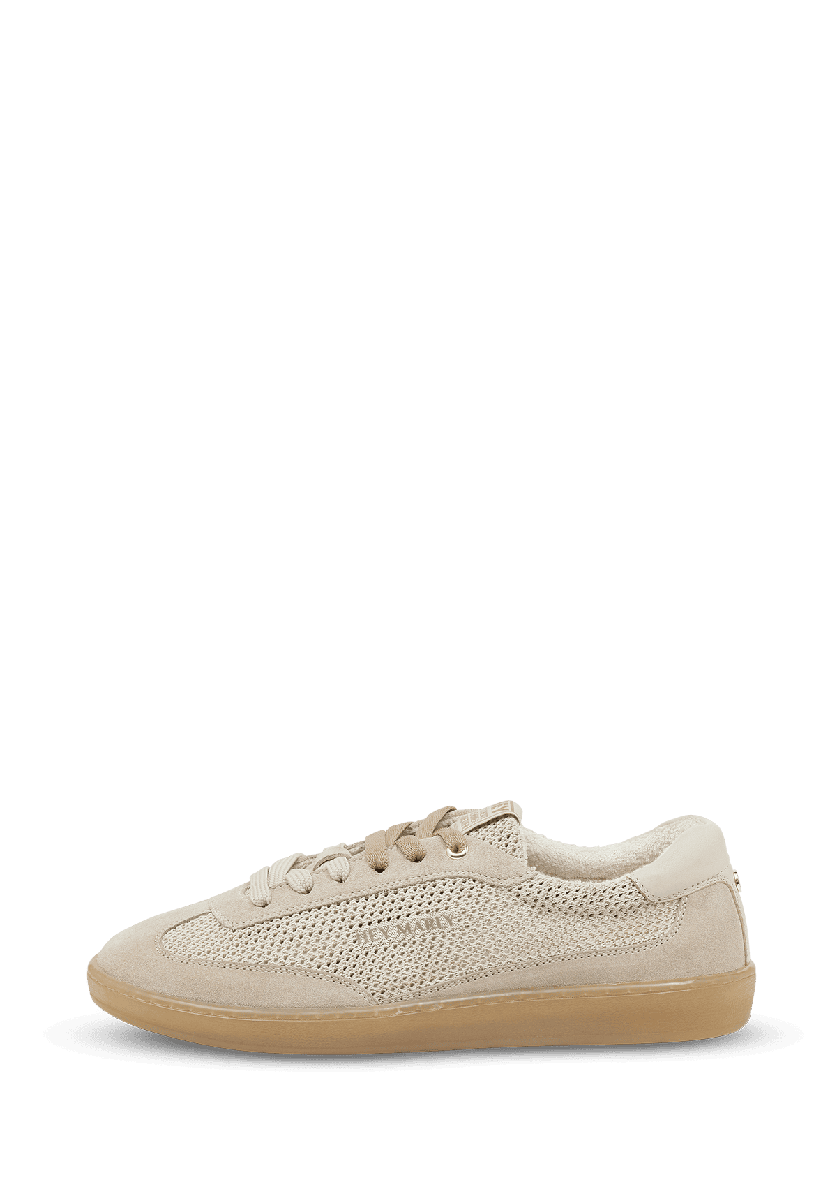 Produktabbildung auf neutralem Hintergrund des Produktes Casual Step in der Farbe Crema-Sand