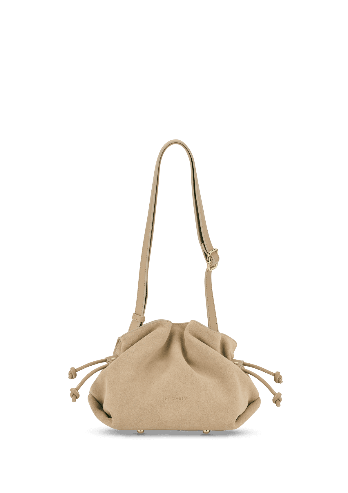 Produktabbildung auf neutralem Hintergrund des Produktes Cool Companion Suede S in der Farbe Sand in der Größe S