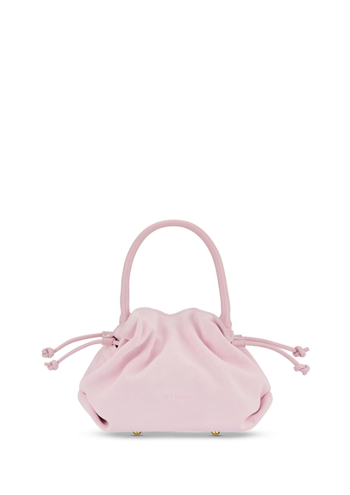 Frontalansicht auf neutralem Hintergrund des Produktes Cool Companion Suede S in der Farbe Rose Light in der Größe S
