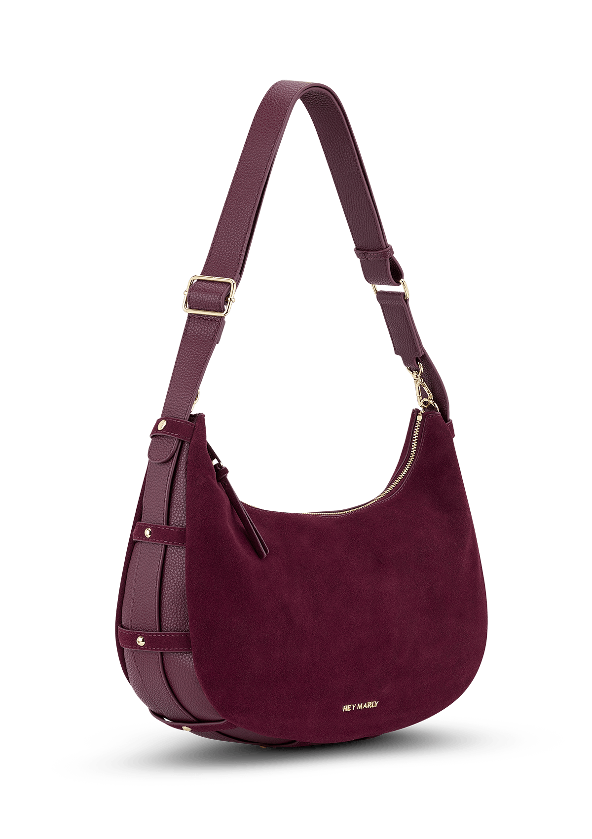 Produktabbildung auf neutralem Hintergrund des Produktes Lifetime Sister Suede M in der Farbe Berry in der Größe M