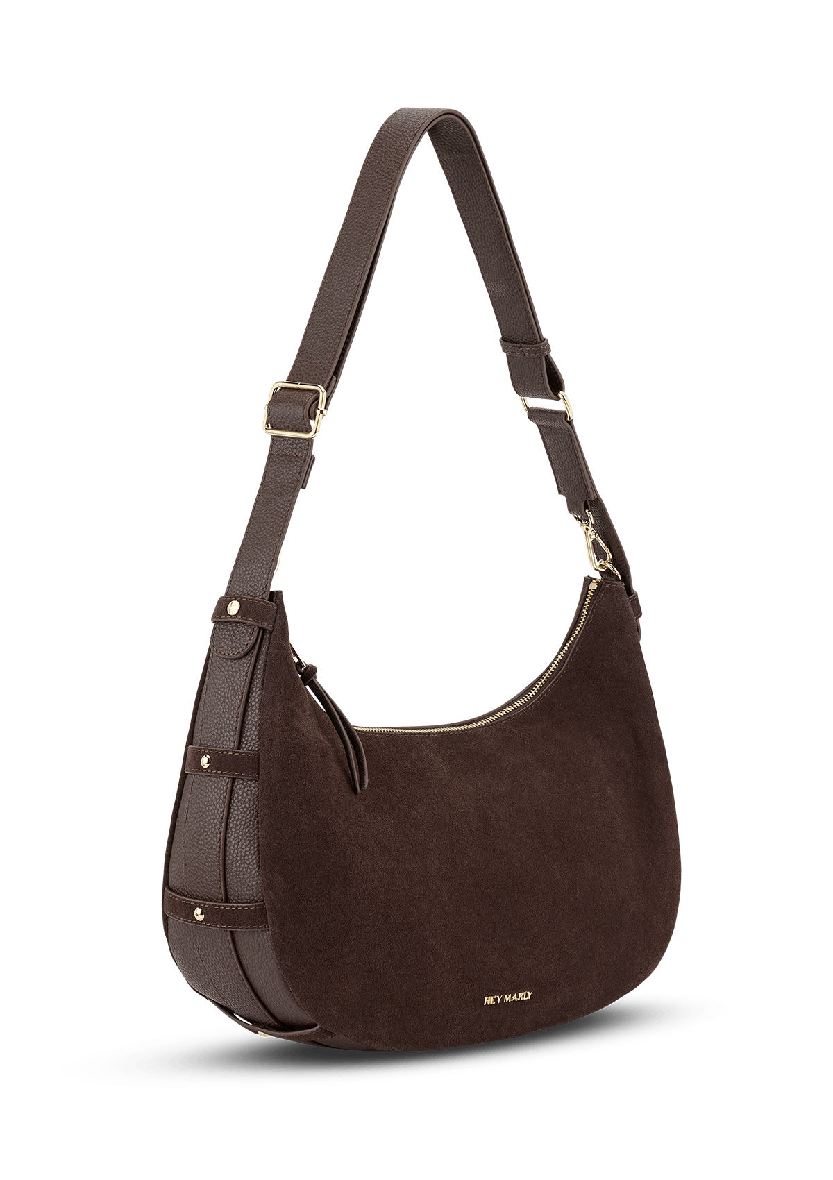 Produktabbildung auf neutralem Hintergrund des Produktes Lifetime Sister Suede M in der Farbe Coffee in der Größe M