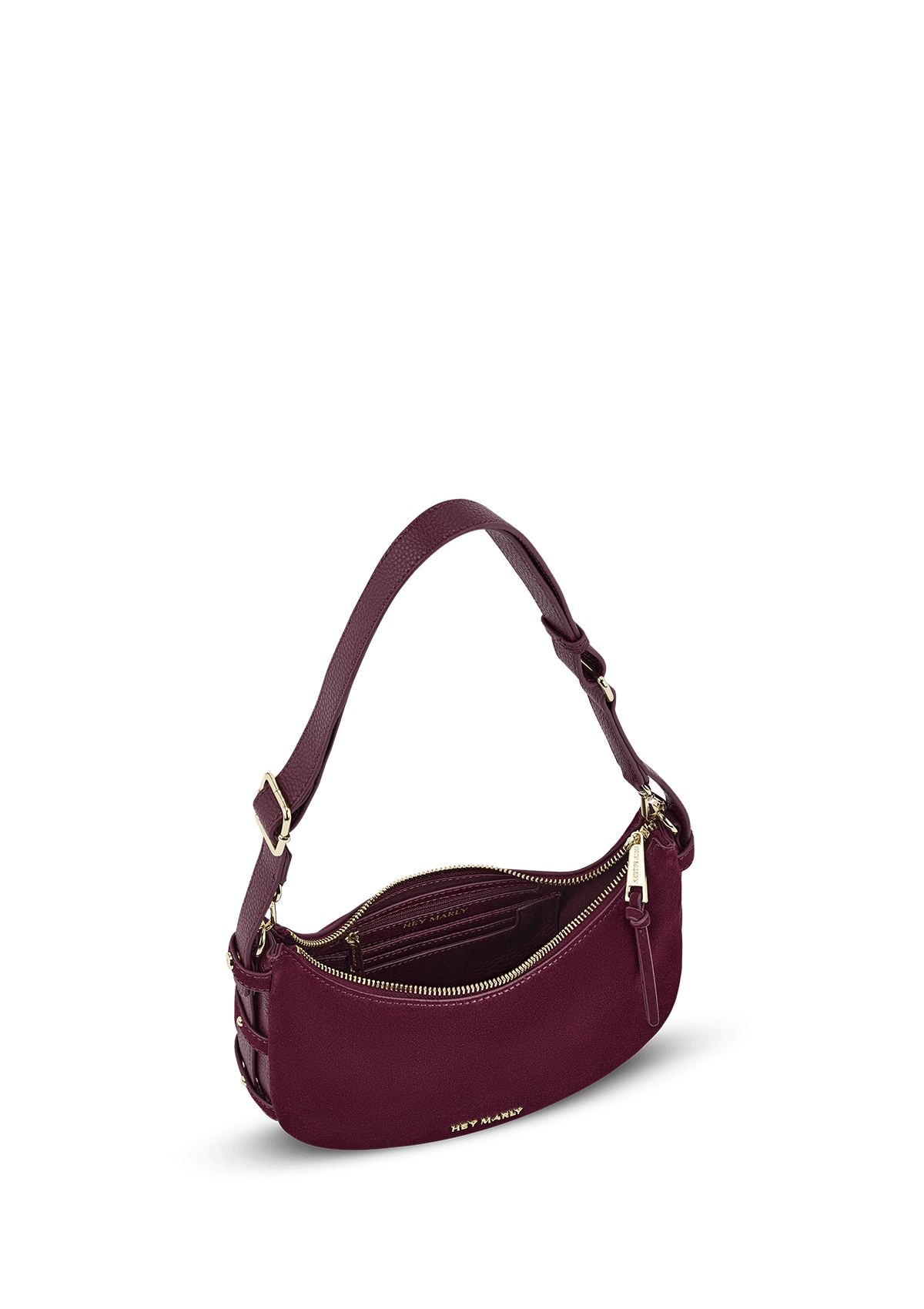 Produktabbildung auf neutralem Hintergrund des Produktes Lifetime Sister Suede S in der Farbe Berry in der Größe S