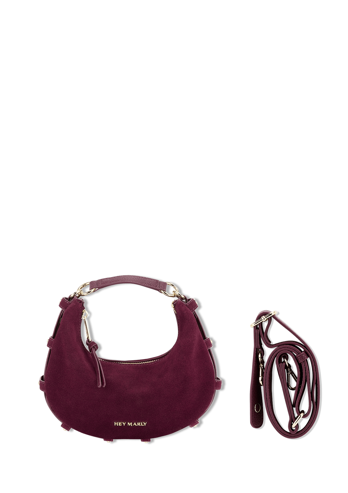 Produktabbildung auf neutralem Hintergrund des Produktes Lifetime Sister Suede S in der Farbe Berry in der Größe S