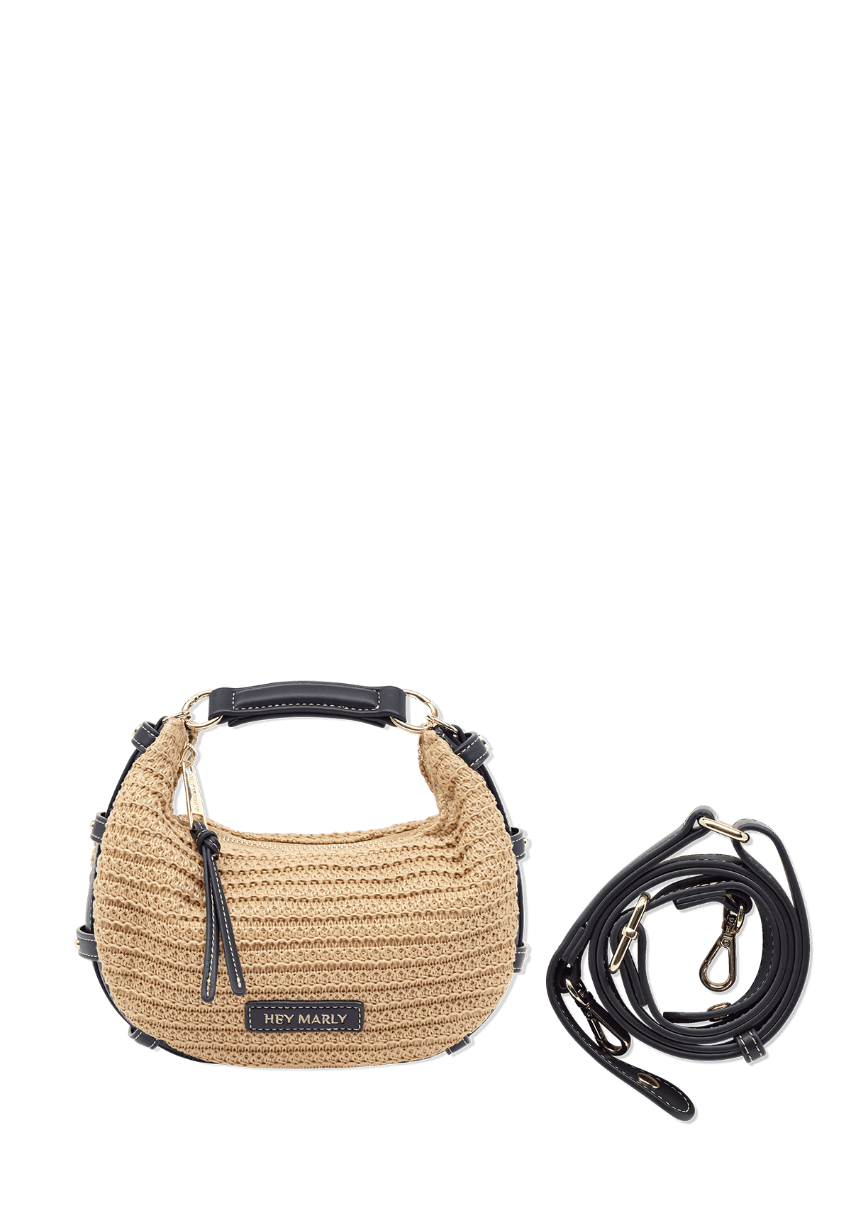 Produktabbildung auf neutralem Hintergrund des Produktes Lifetime Sister Straw S in der Farbe Sand-Black in der Größe S