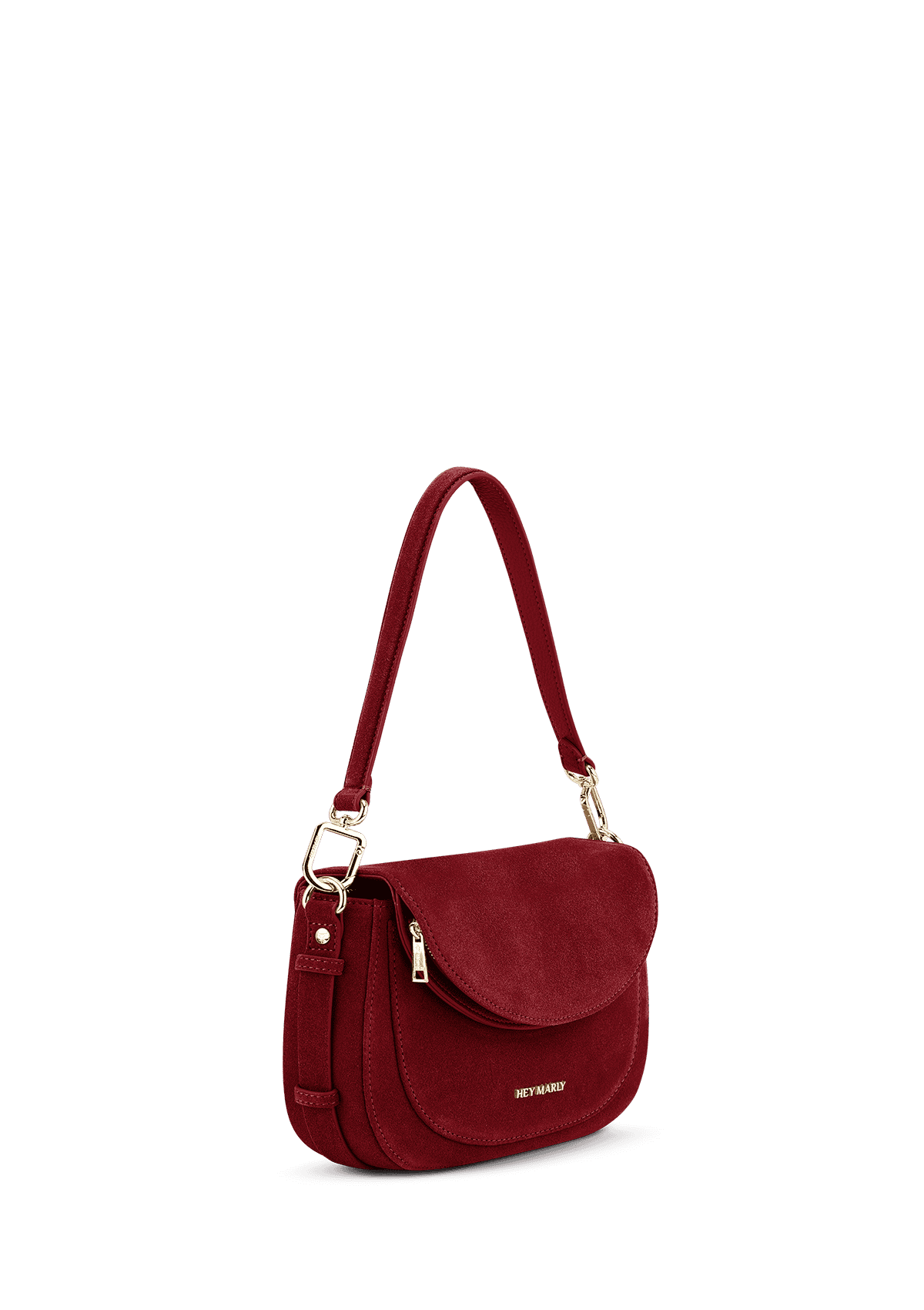 Produktabbildung auf neutralem Hintergrund des Produktes Big Sister Suede in der Farbe Red