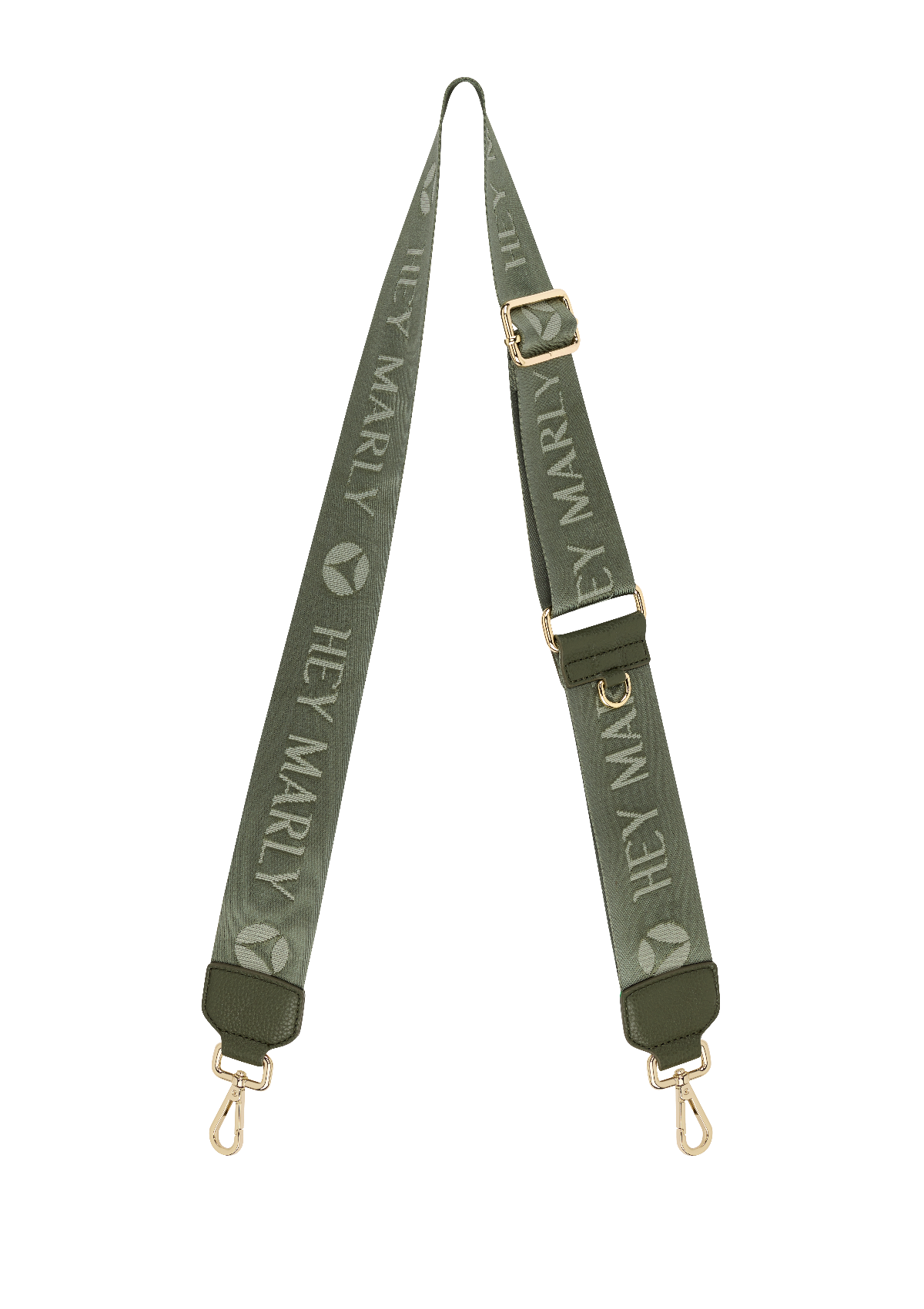 Produktabbildung auf neutralem Hintergrund des Produktes Signature Strap in der Farbe Dark Green