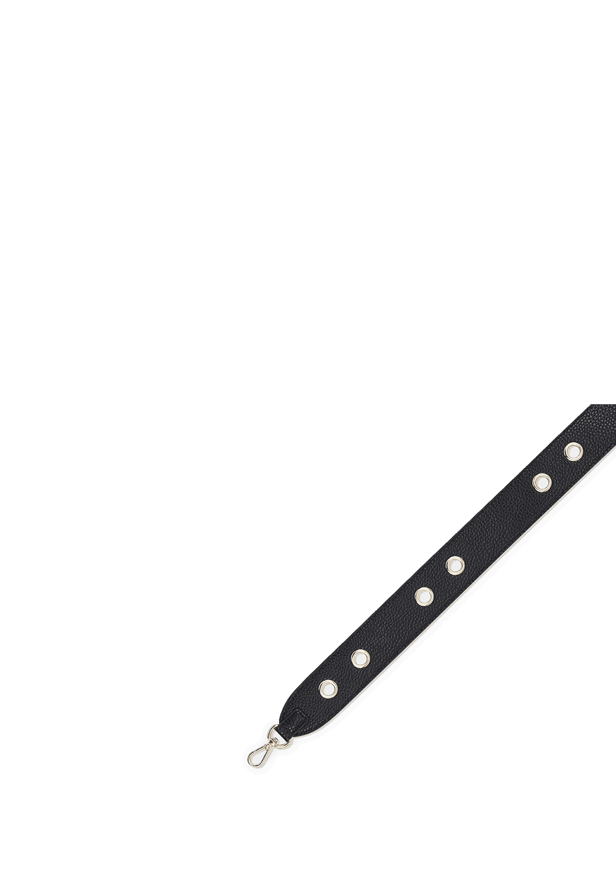 Produktabbildung auf neutralem Hintergrund des Produktes Ribbon Strap in der Farbe Black