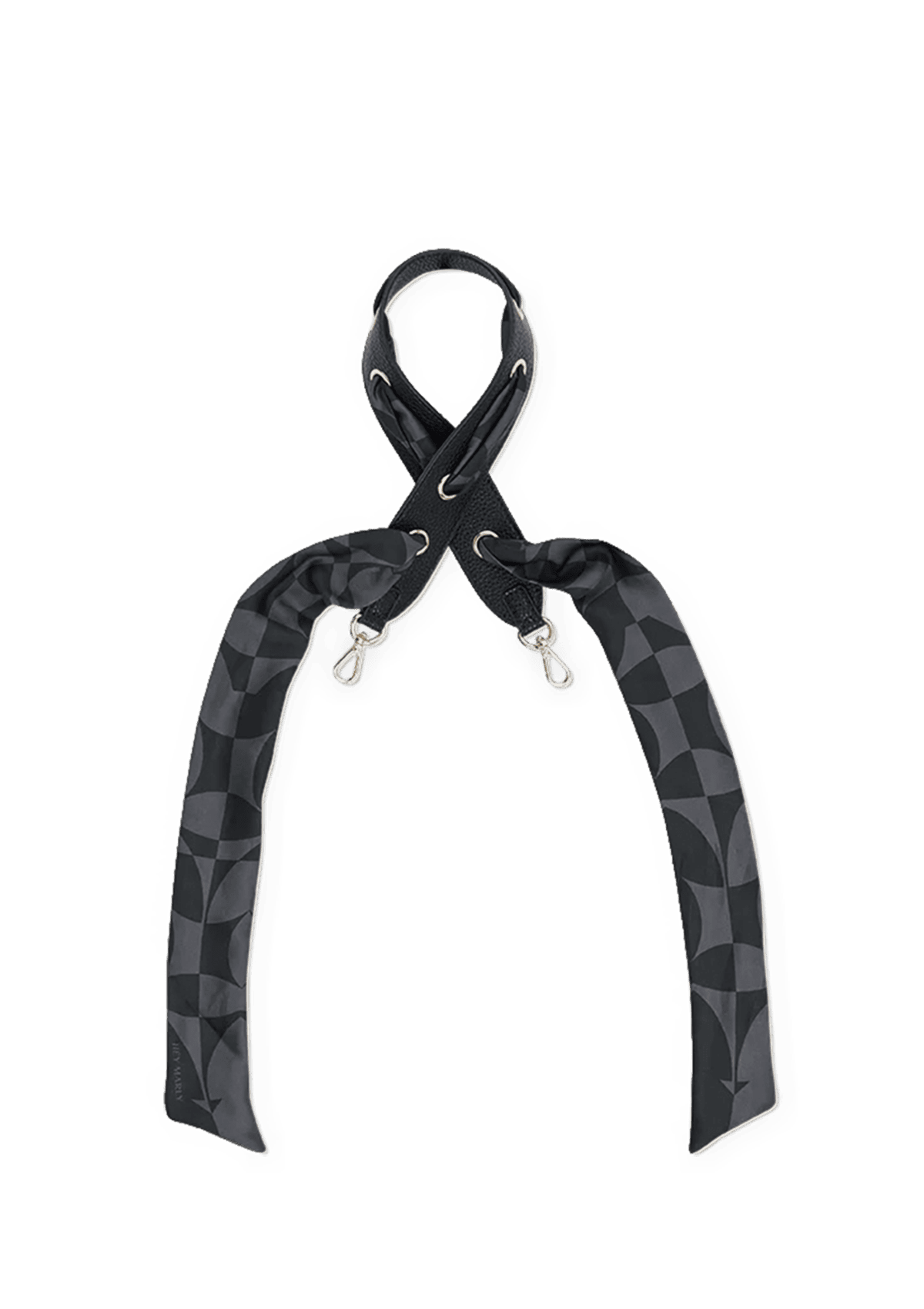 Produktabbildung auf neutralem Hintergrund des Produktes Ribbon Strap in der Farbe Black