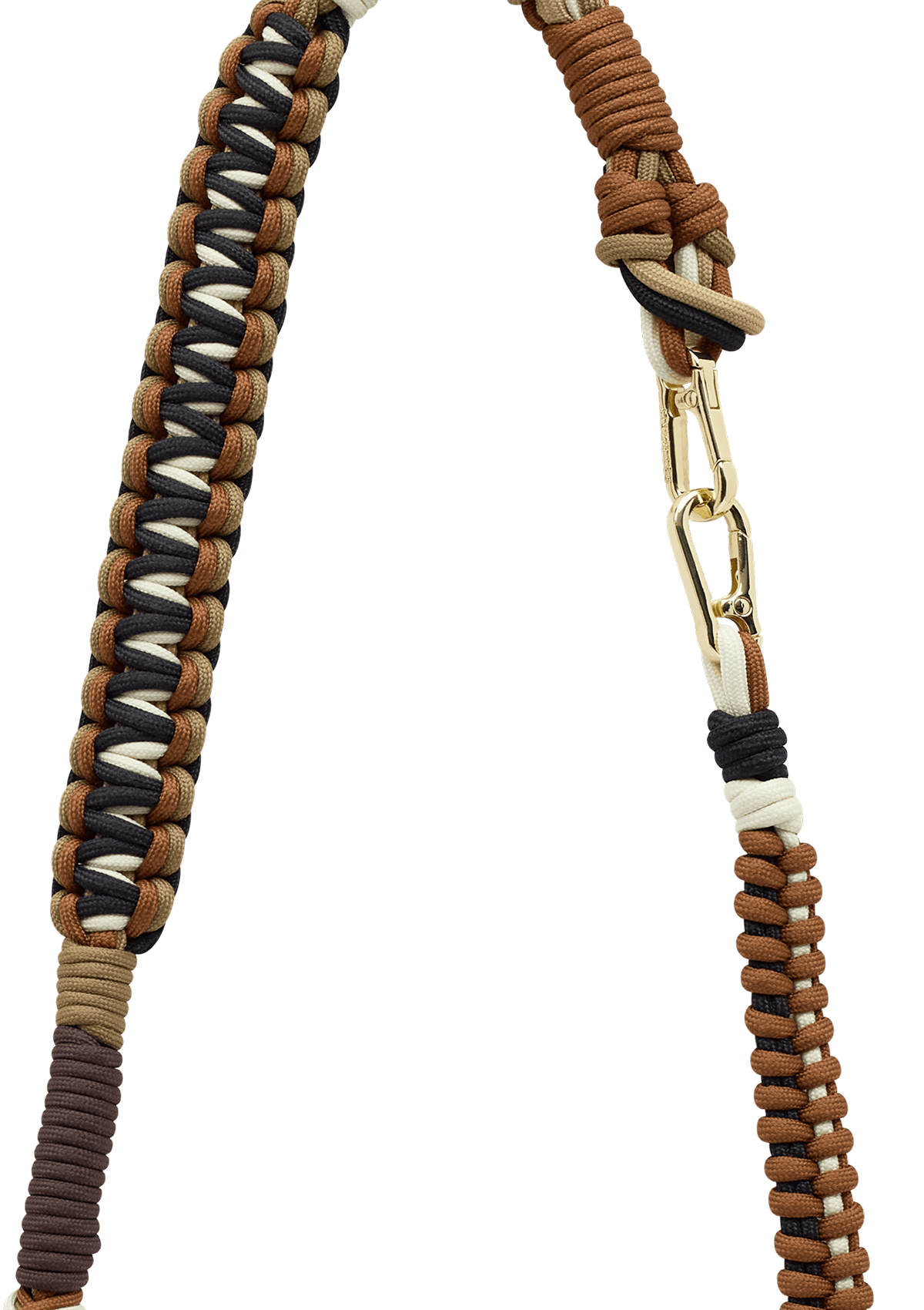 Produktabbildung auf neutralem Hintergrund des Produktes Nautic Strap in der Farbe Black-Crema