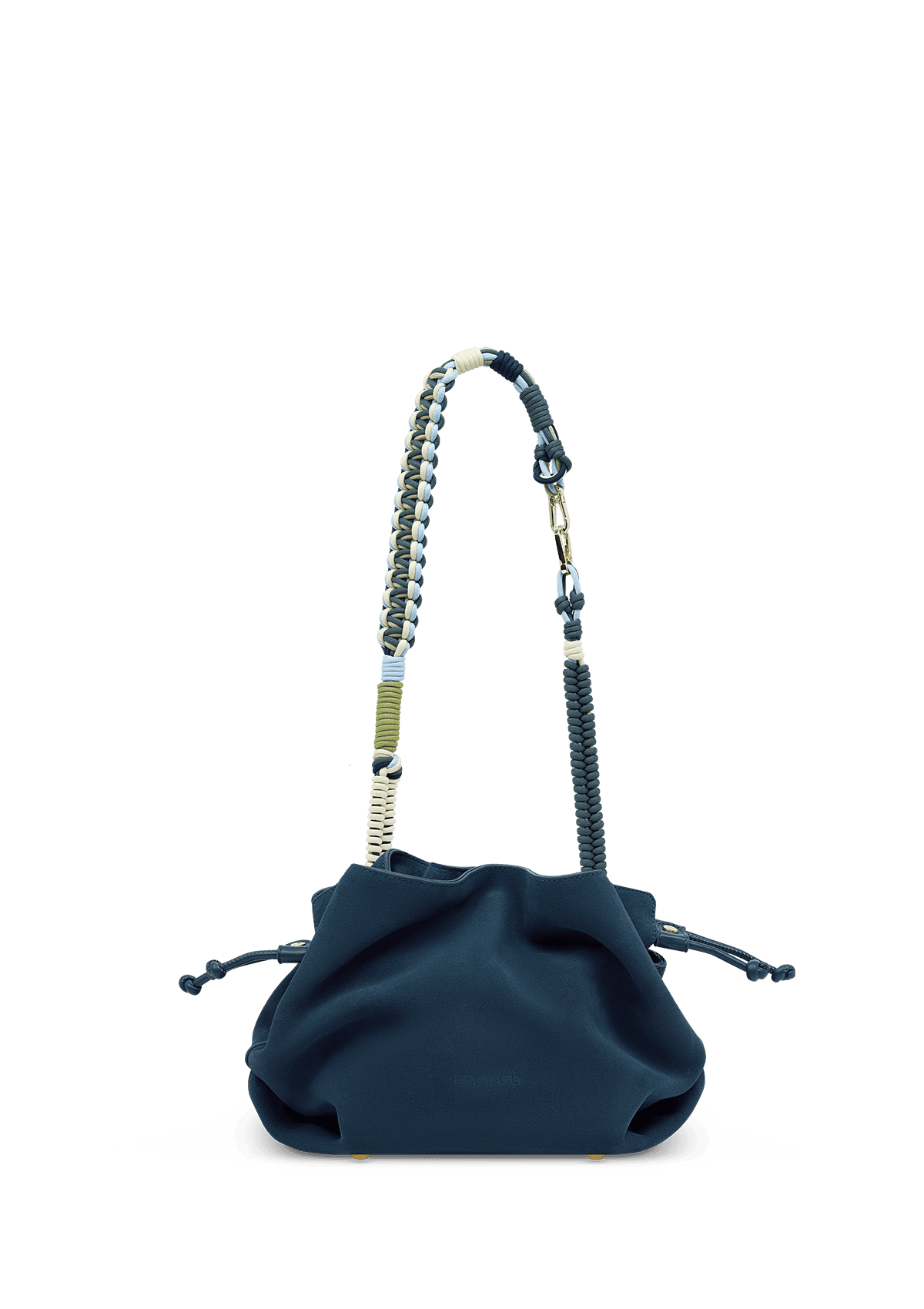 Produktabbildung auf neutralem Hintergrund des Produktes Nautic Strap in der Farbe Crema-Teal