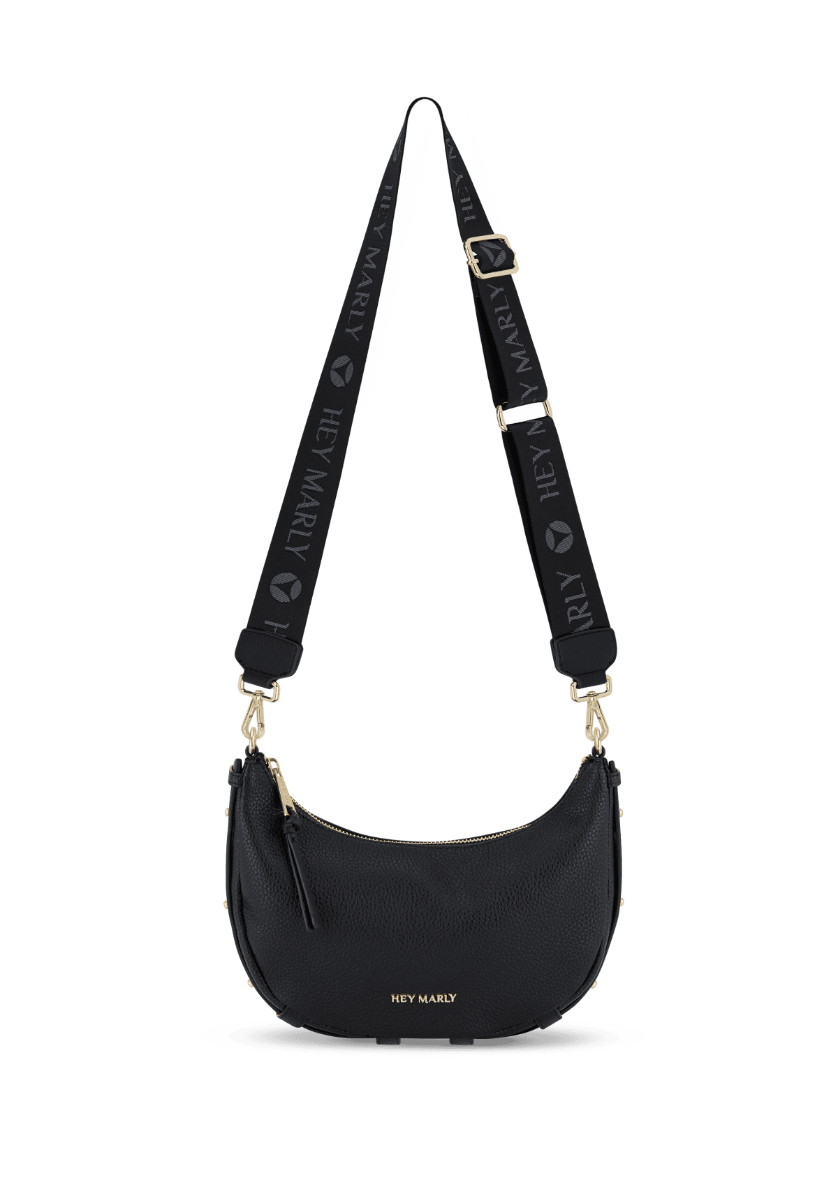 Produktabbildung auf neutralem Hintergrund des Produktes Signature Strap in der Farbe Black