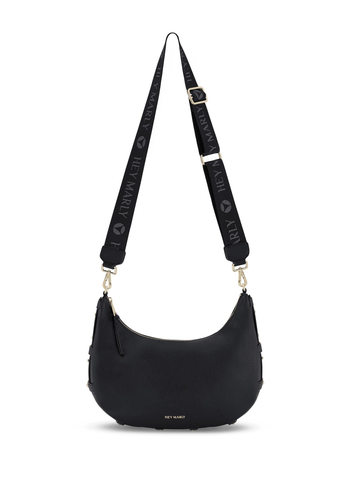 Produktabbildung auf neutralem Hintergrund des Produktes Signature Strap in der Farbe Black