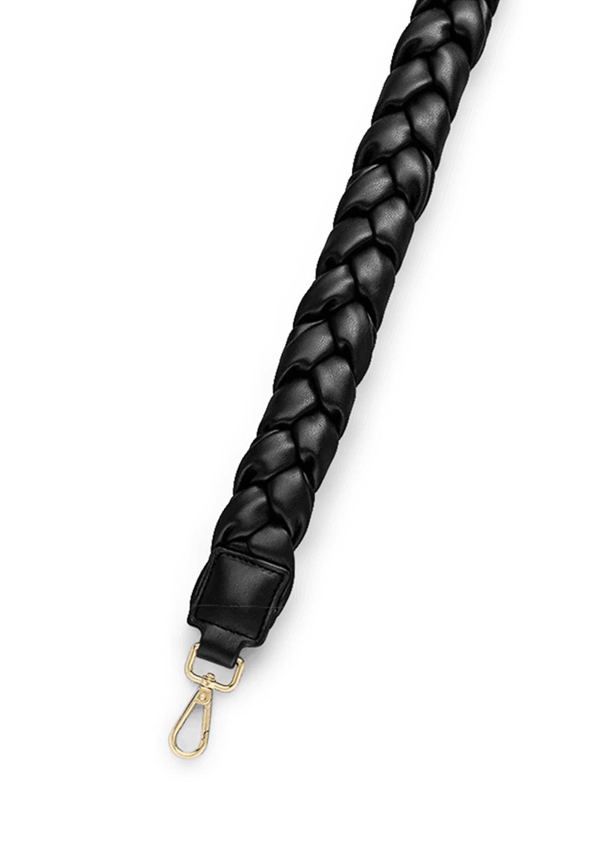 Produktabbildung auf neutralem Hintergrund des Produktes Braided Strap in der Farbe Black