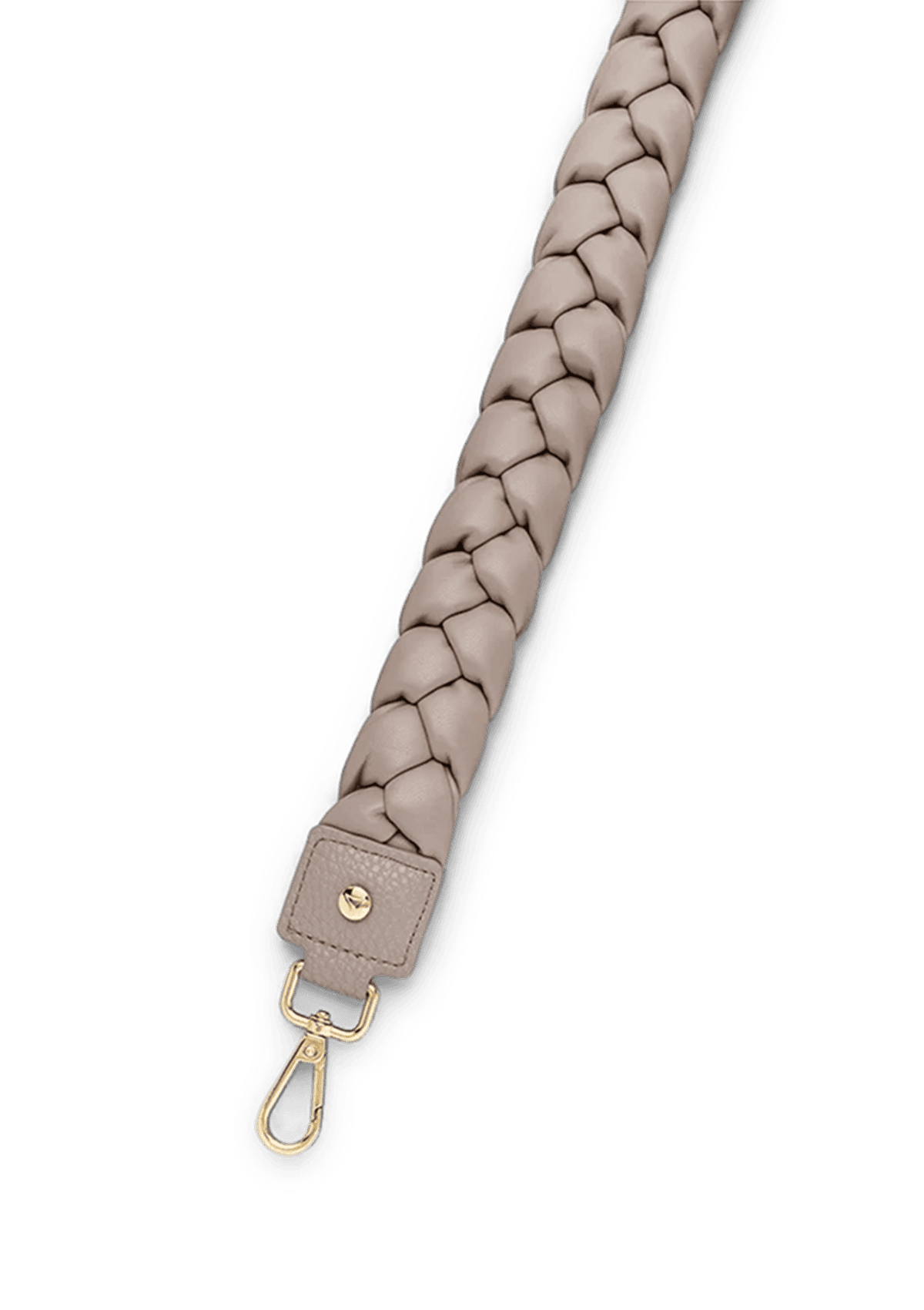 Produktabbildung auf neutralem Hintergrund des Produktes Braided Strap in der Farbe Mocha