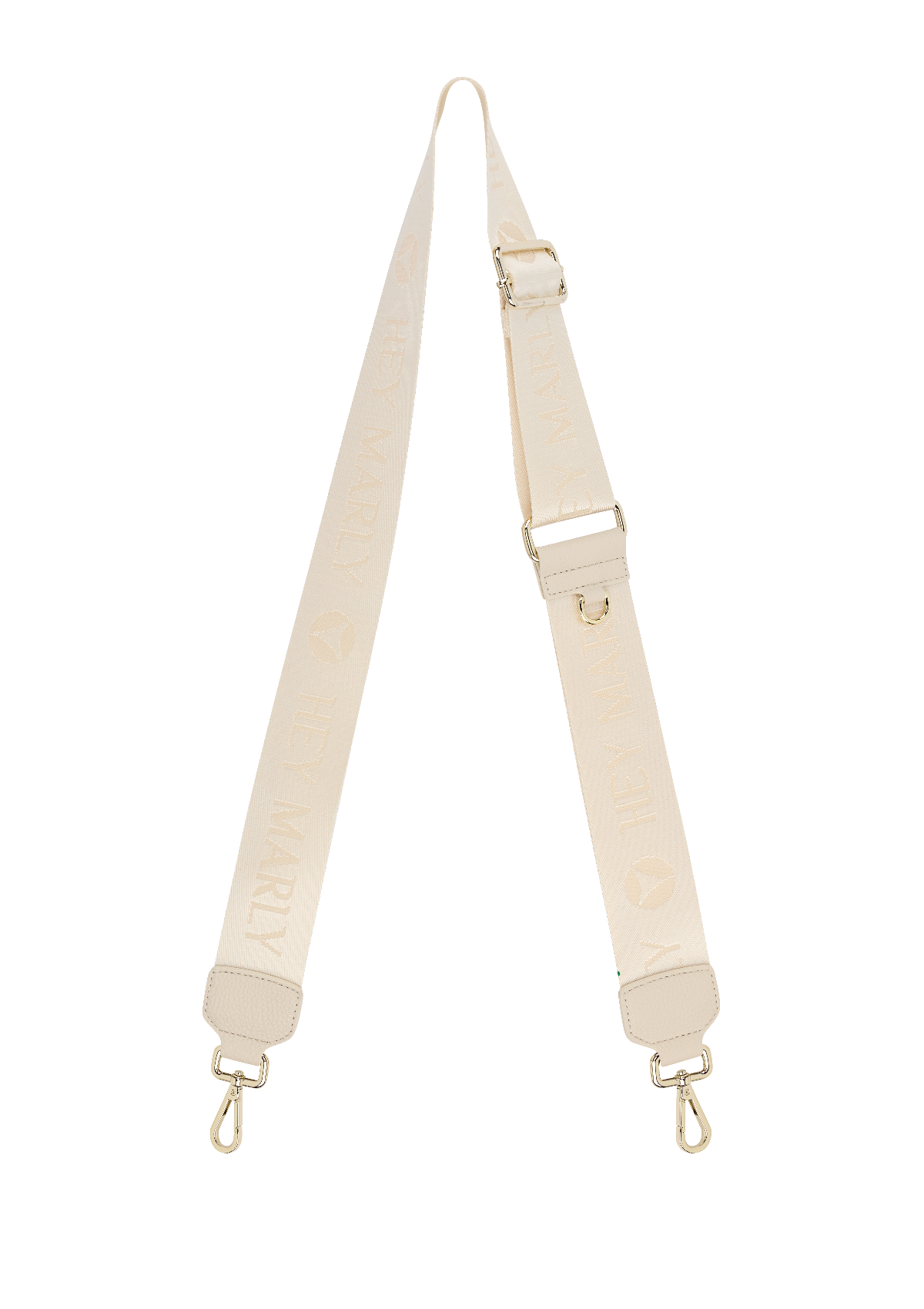 Produktabbildung auf neutralem Hintergrund des Produktes Signature Strap in der Farbe Crema