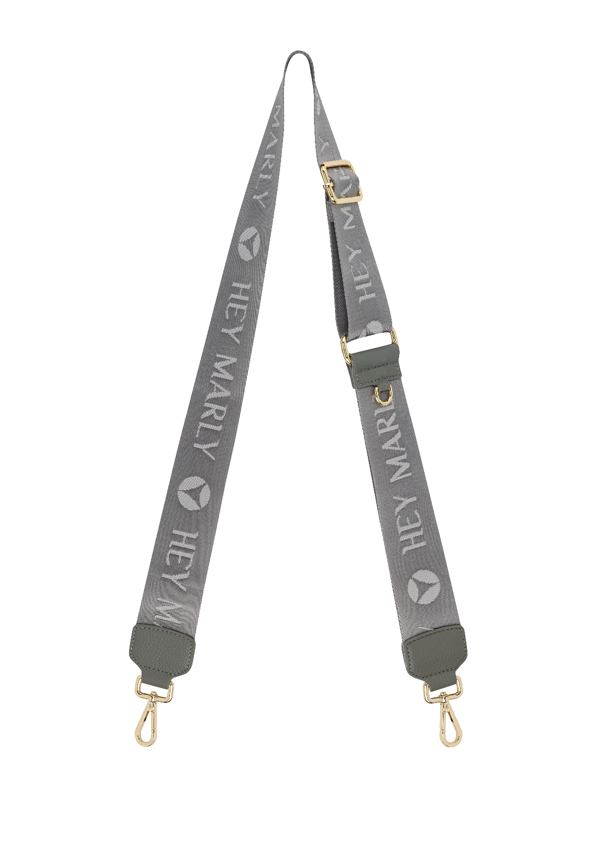 Produktabbildung auf neutralem Hintergrund des Produktes Signature Strap in der Farbe Grey