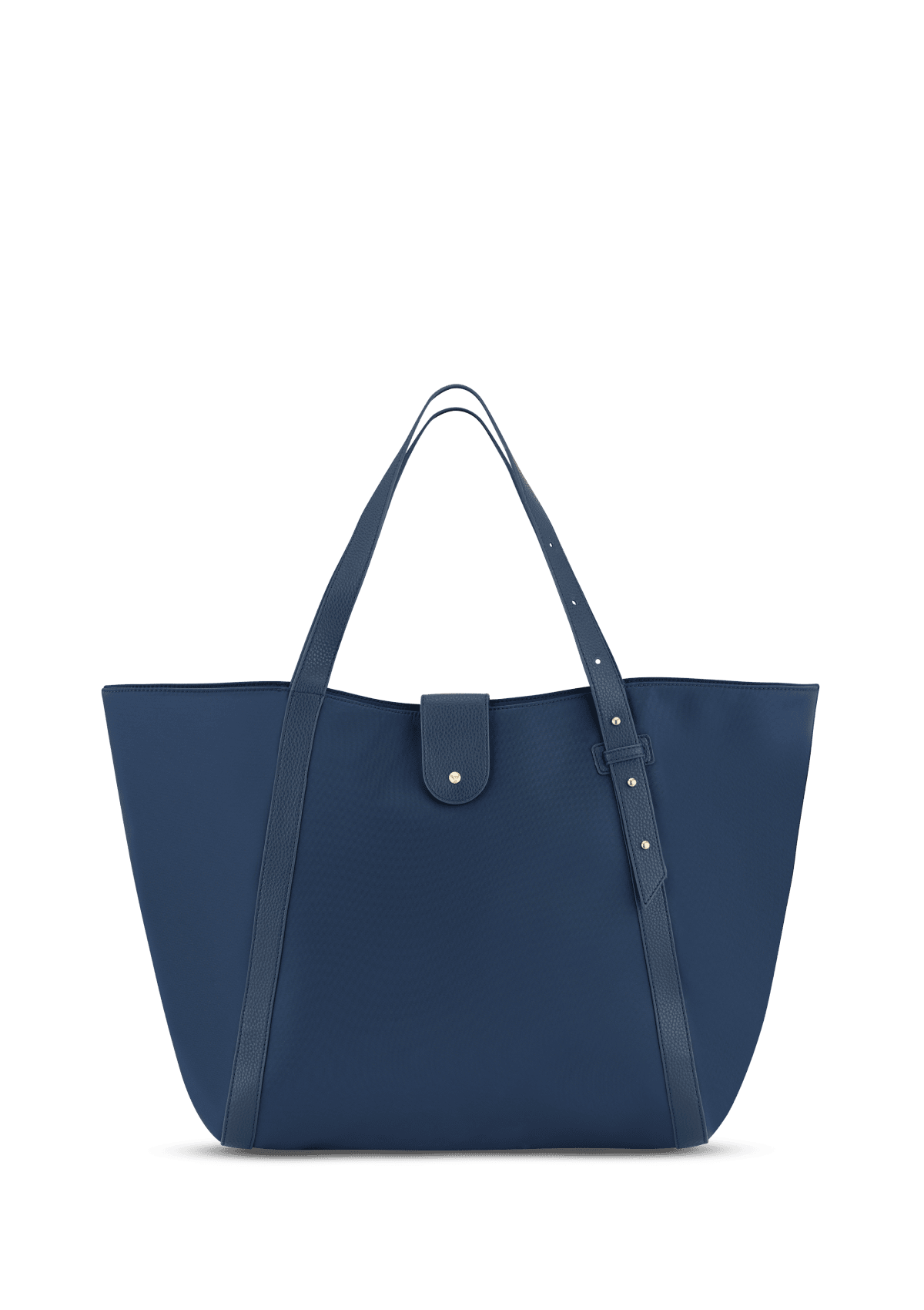 Frontalansicht auf neutralem Hintergrund des Produktes Pretty Wonder Nylon L in der Farbe Blue in der Größe L